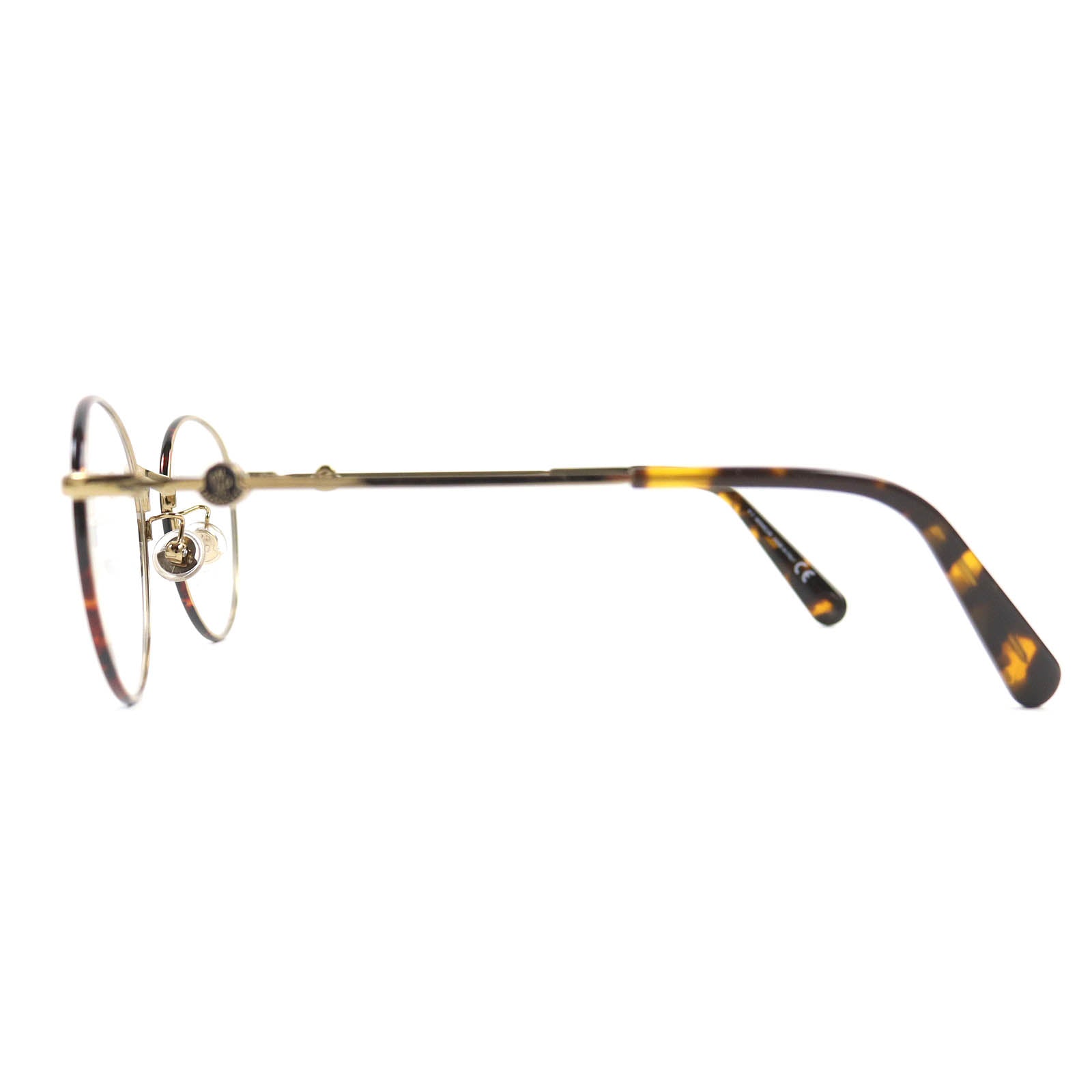 Moncler ML5140 Logo Metal Glasses Eyewear