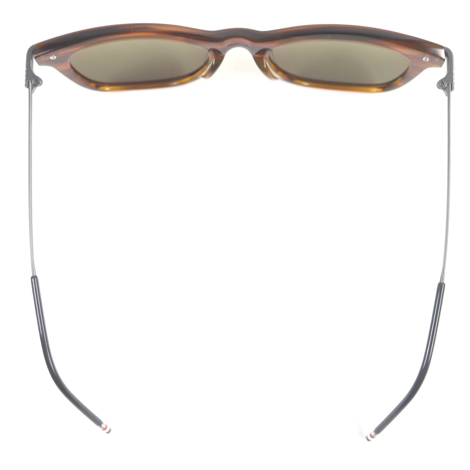 THOM BROWNE Tricolor Wellington Sunglasses