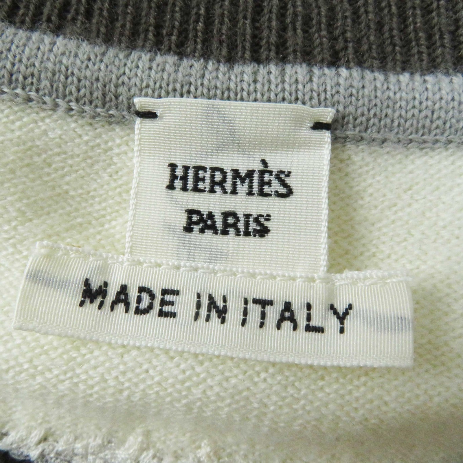 Hermes ETRIERS Wool Cashmere Knit T-Shirt