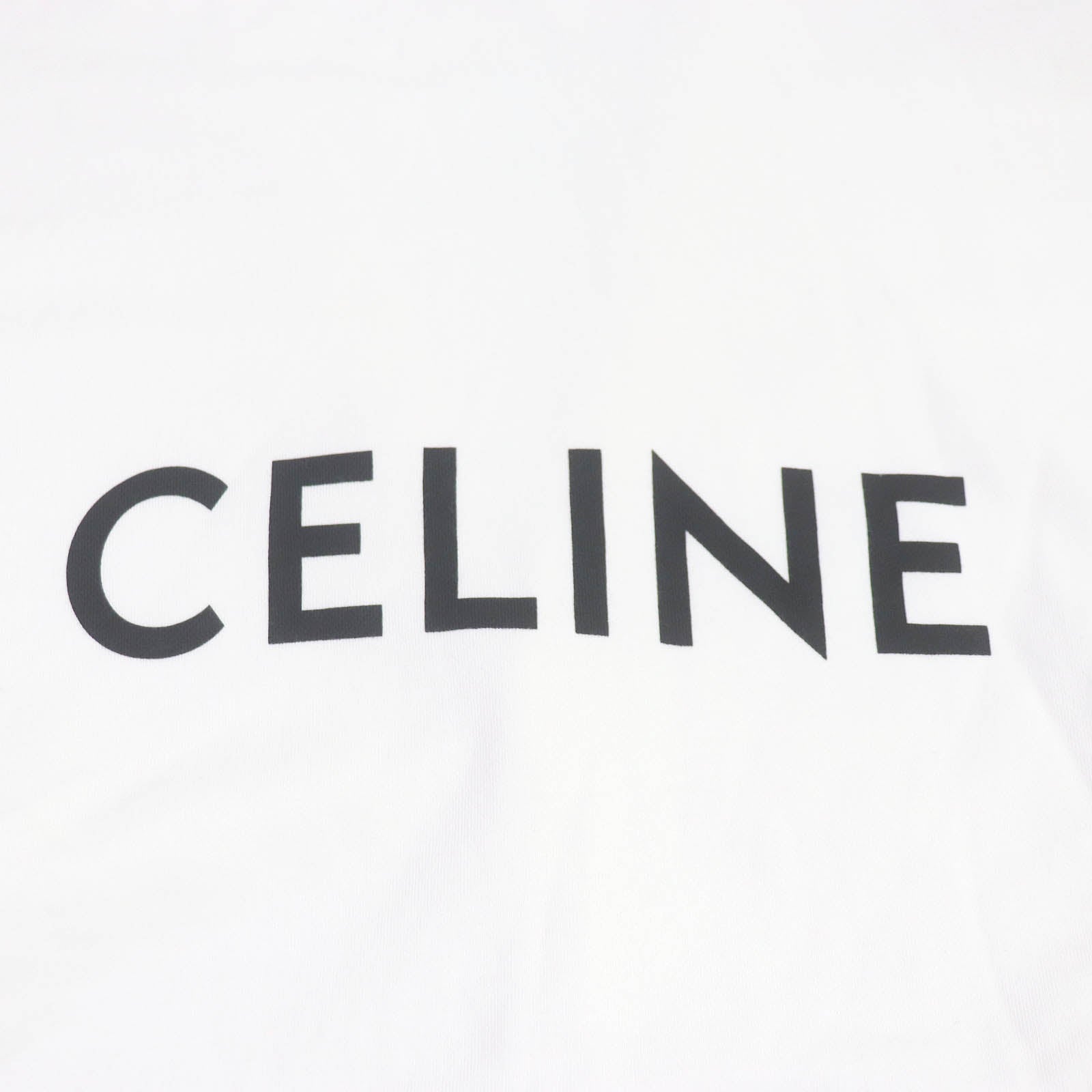 Celine Cotton Oversized Cardigan White S