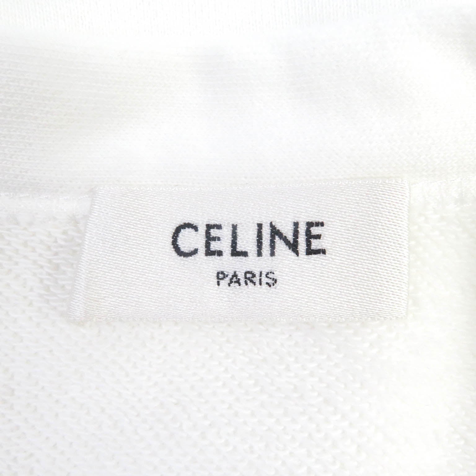 Celine Cotton Oversized Cardigan White S