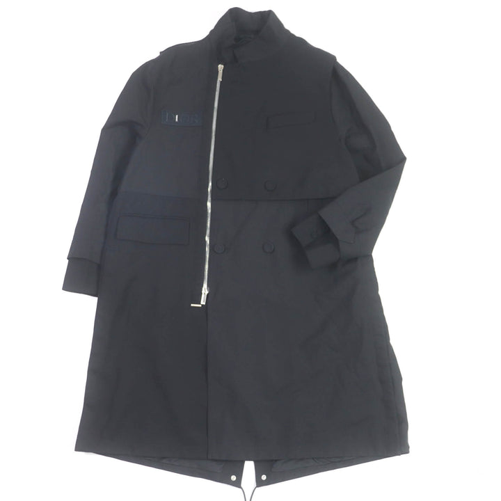 Dior sacai Parka Cotton Coat Black 50