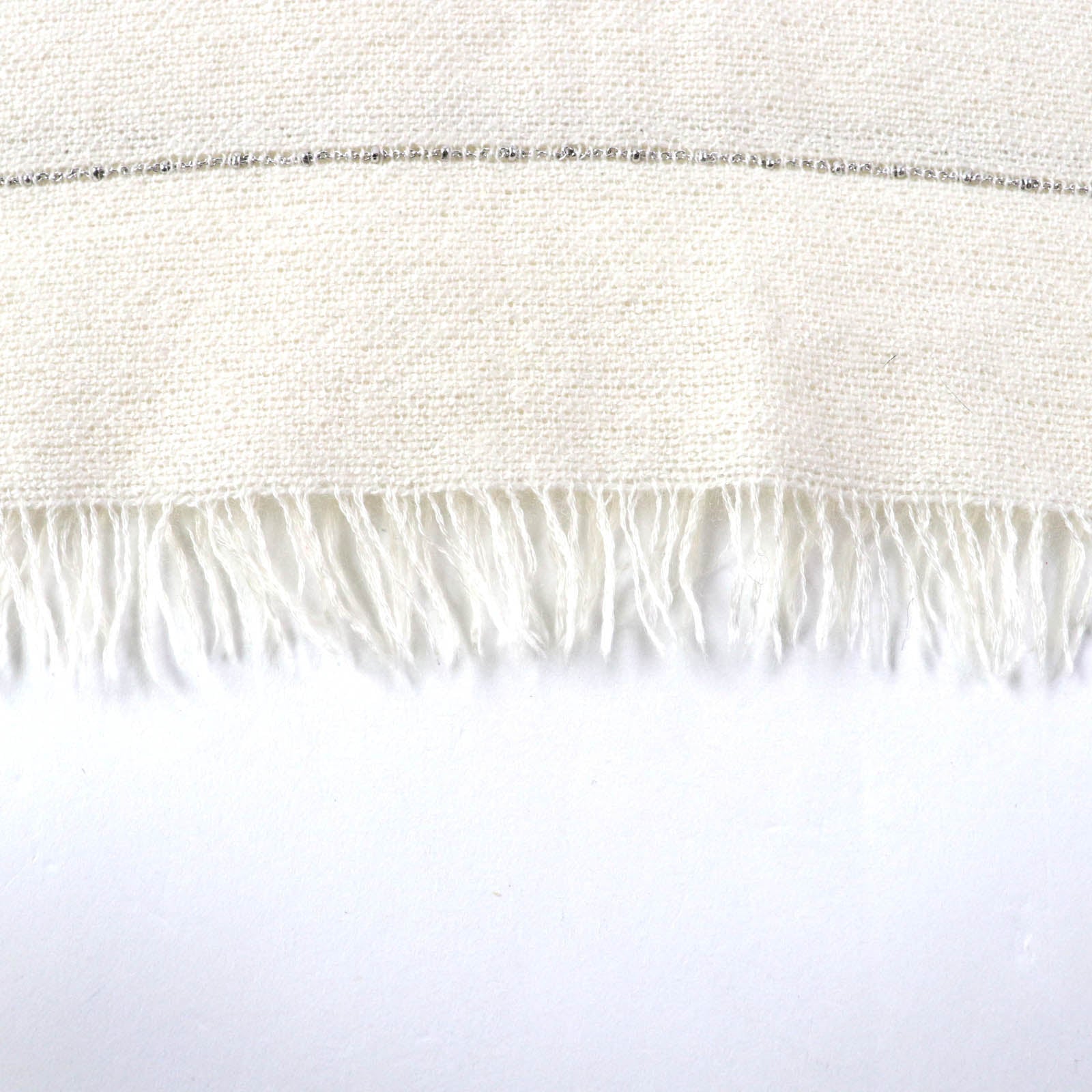 Chanel Large Fringe COCO Mark Scarf