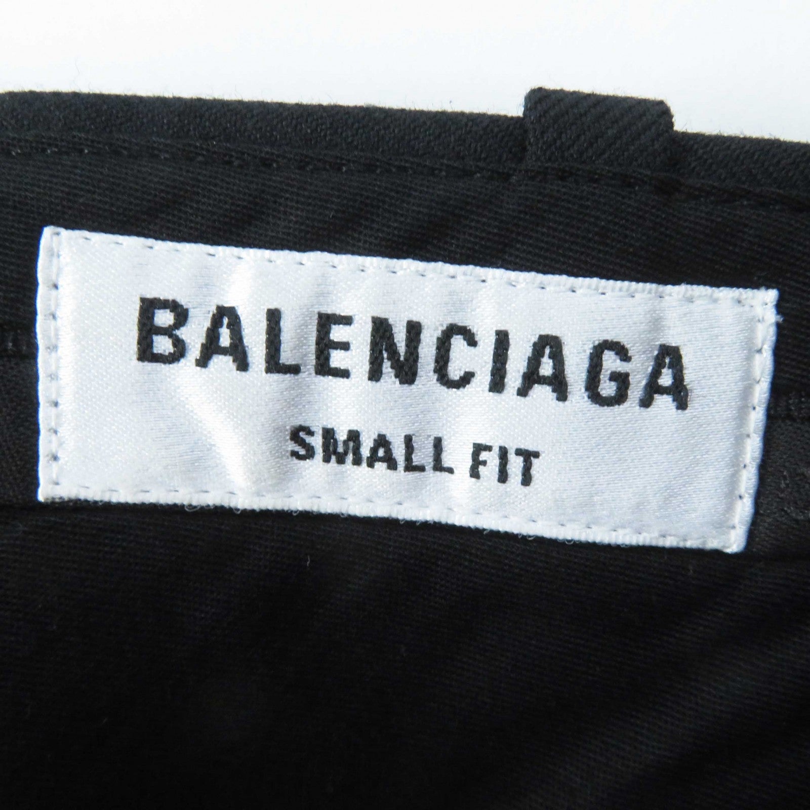 Balenciaga Wool Polyester Embroidered Logo Pants