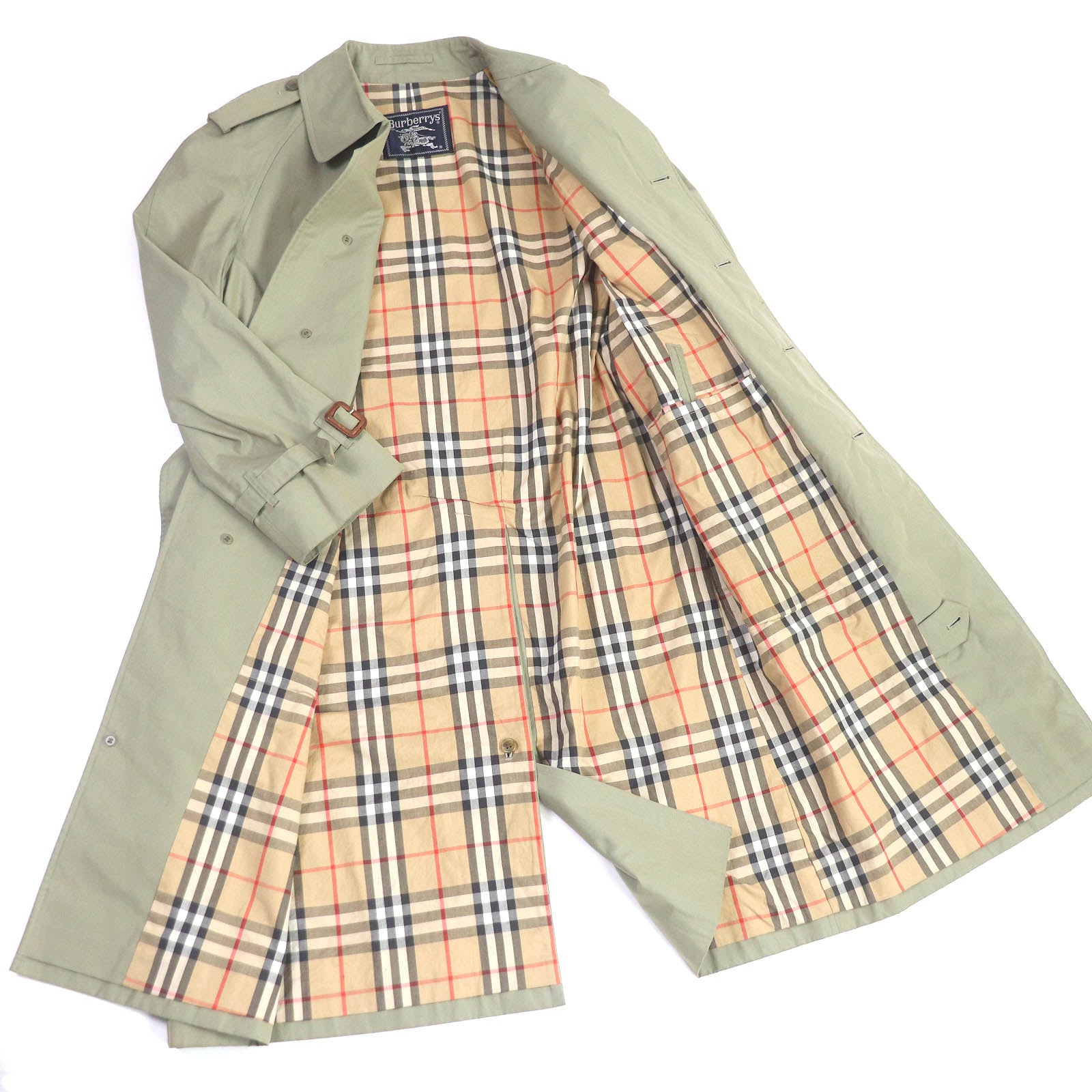 Burberry Nova Check Spring Trench Coat