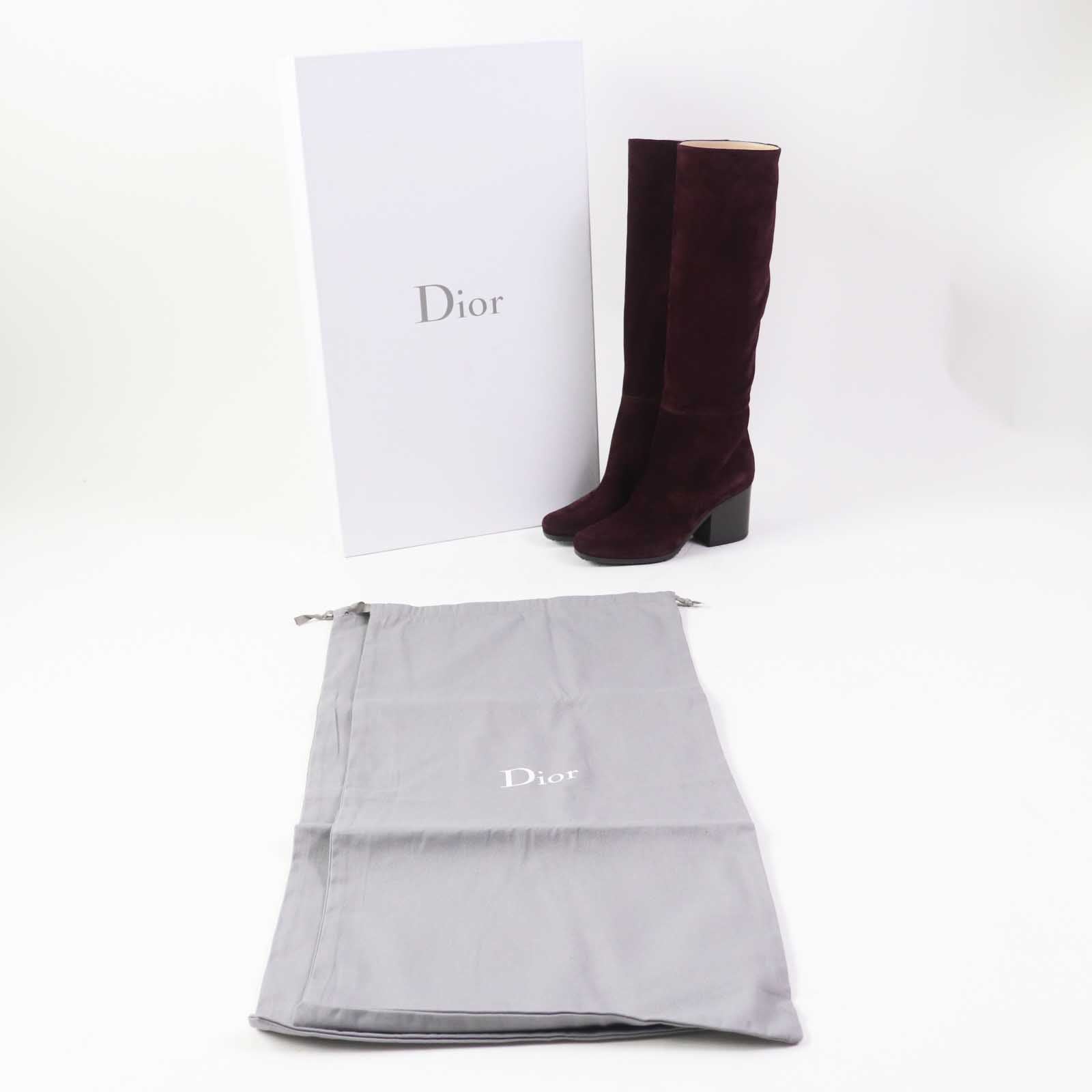 Dior DIORAGE DEEP AMARAN Boots 36.5 Women