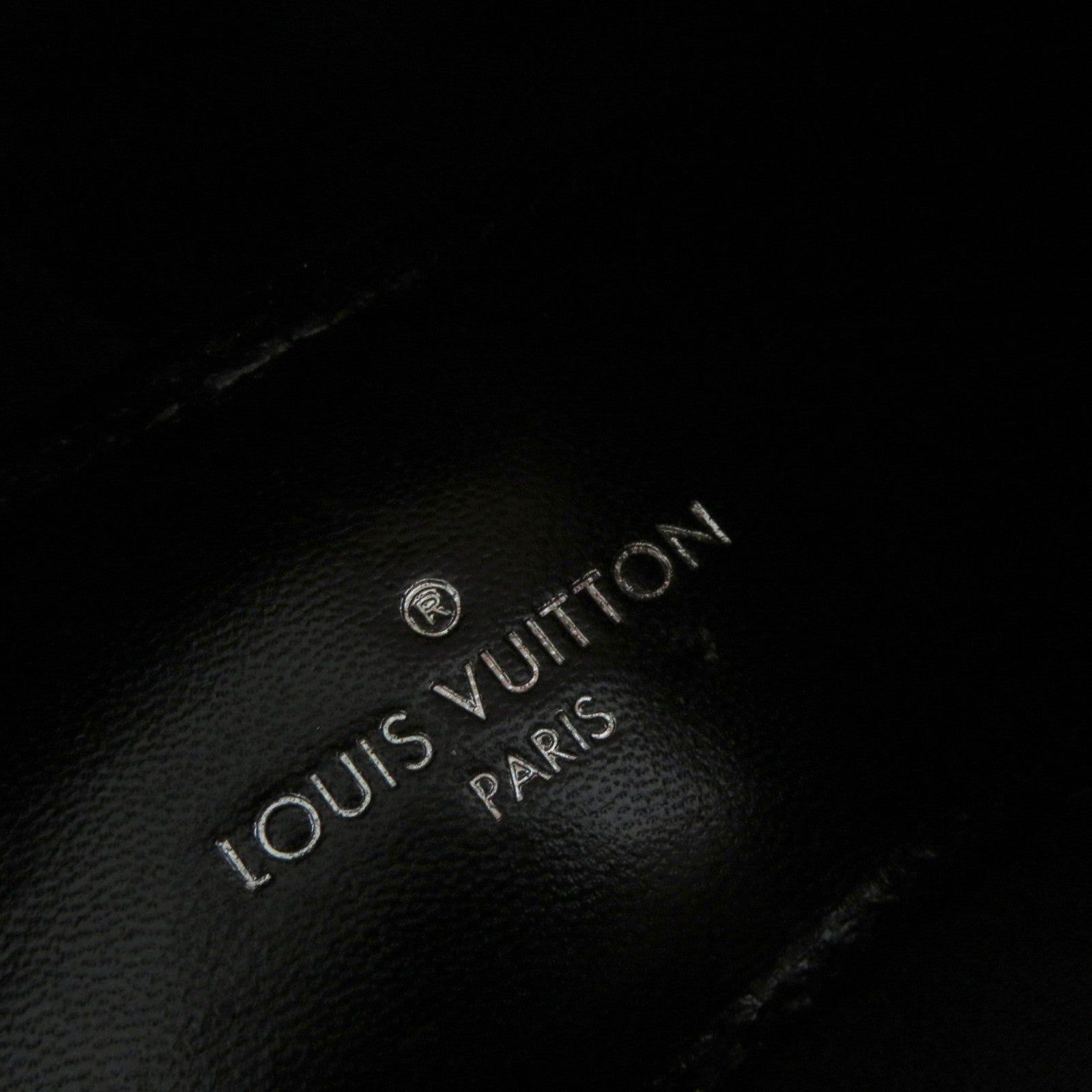 Louis Vuitton Bobur Line Derby Monogram Leather Shoes