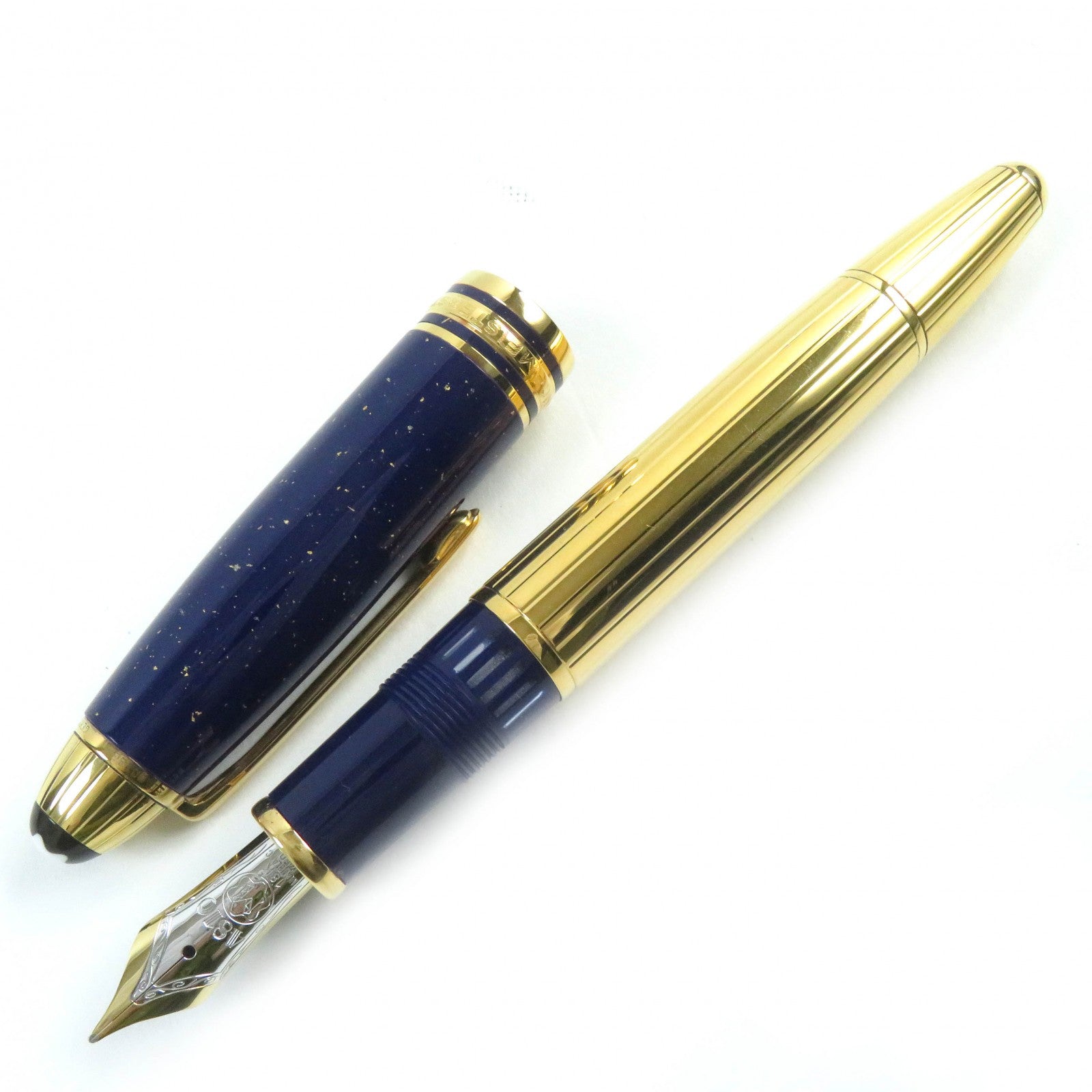 Montblanc Meisterstck 146 Ramses II SV925 Lapis Lazuli Fountain Pen