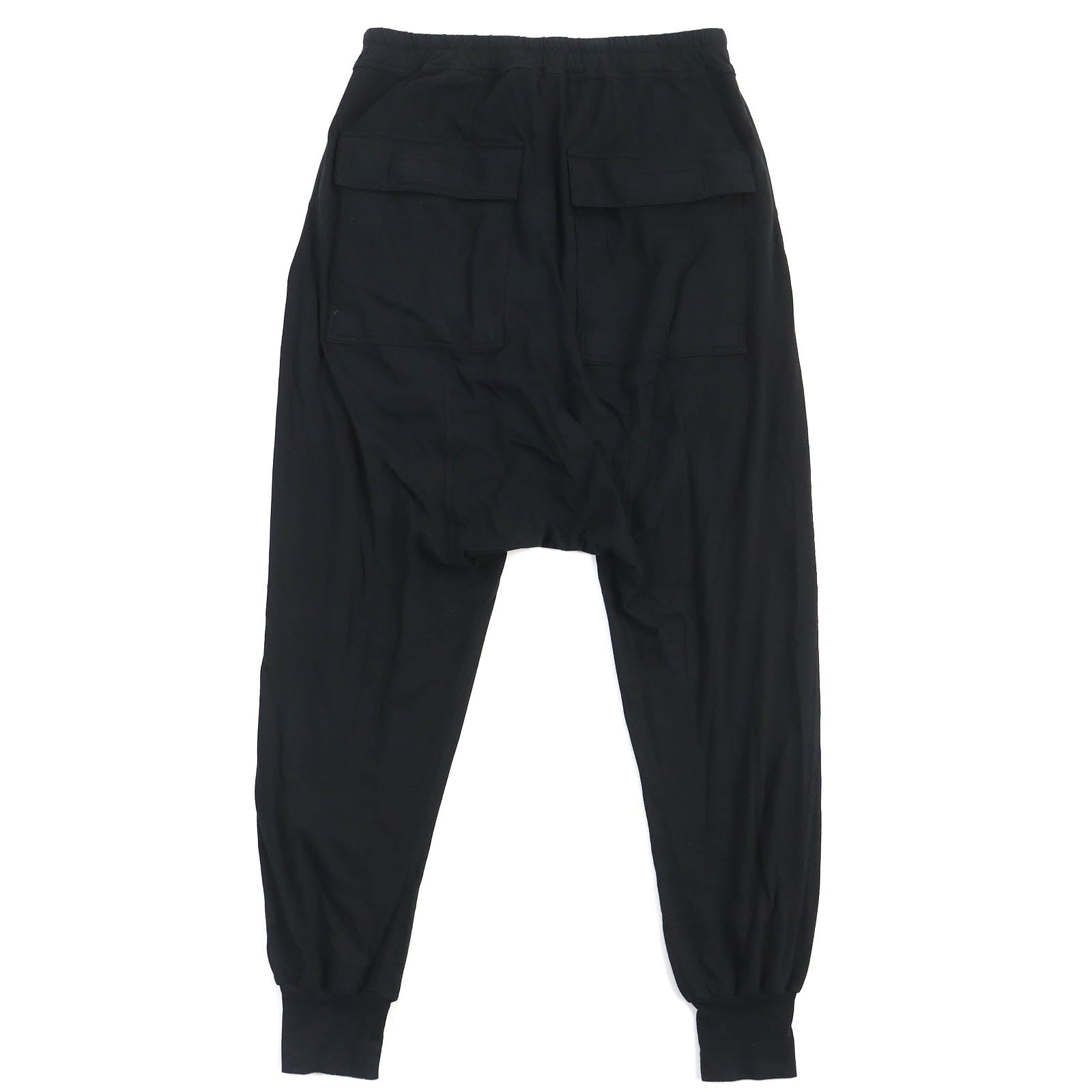 Rick Owens Cotton Drawstring Shorts Black S