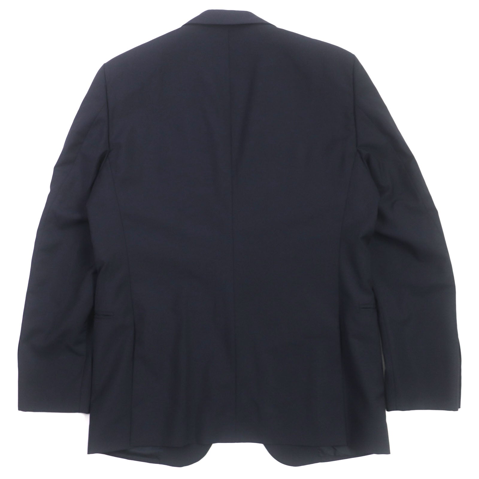 Valentino Wool Mohair Tailored Jacket Navy 48