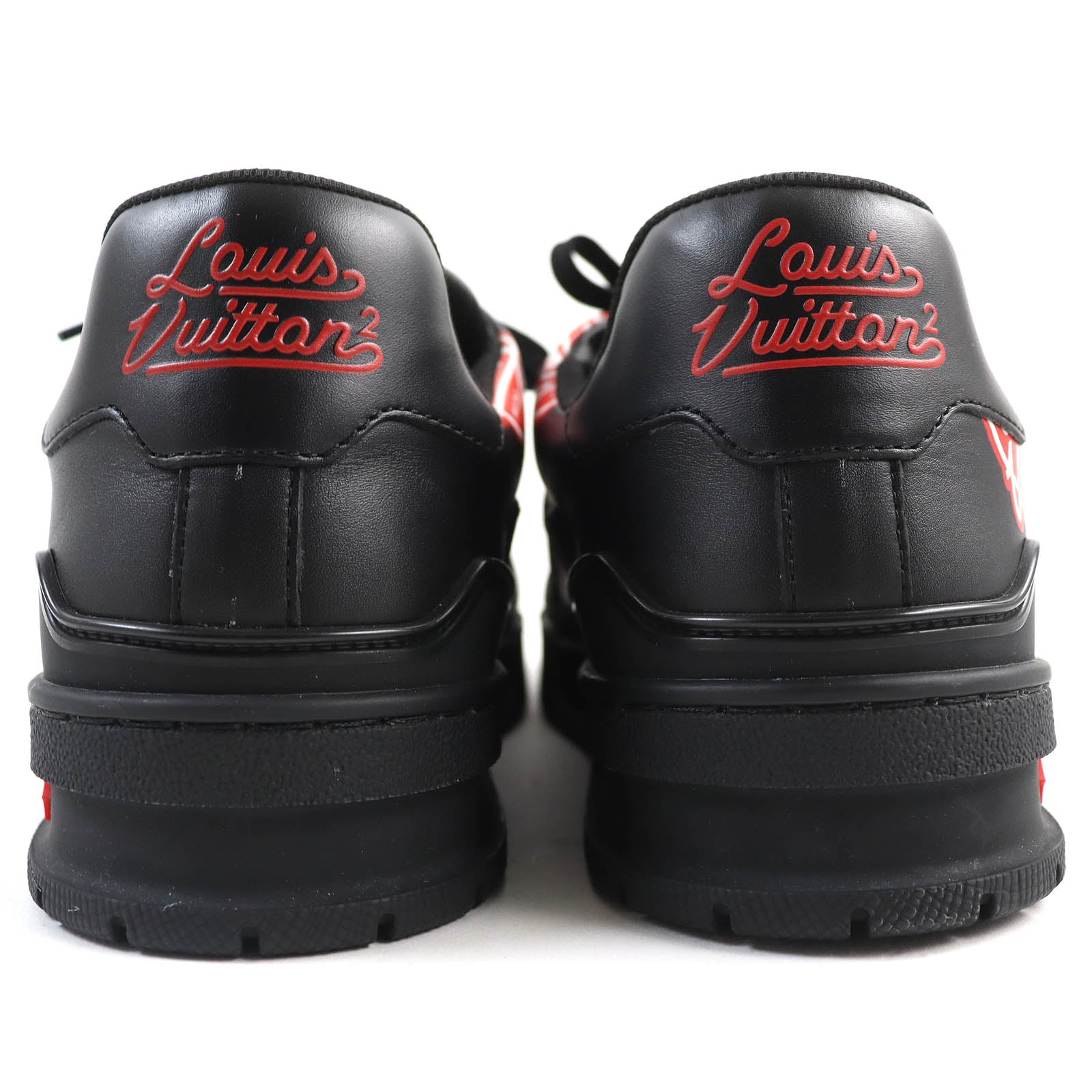 Louis Vuitton NIGO Heart Logo Leather Sneakers 7.5