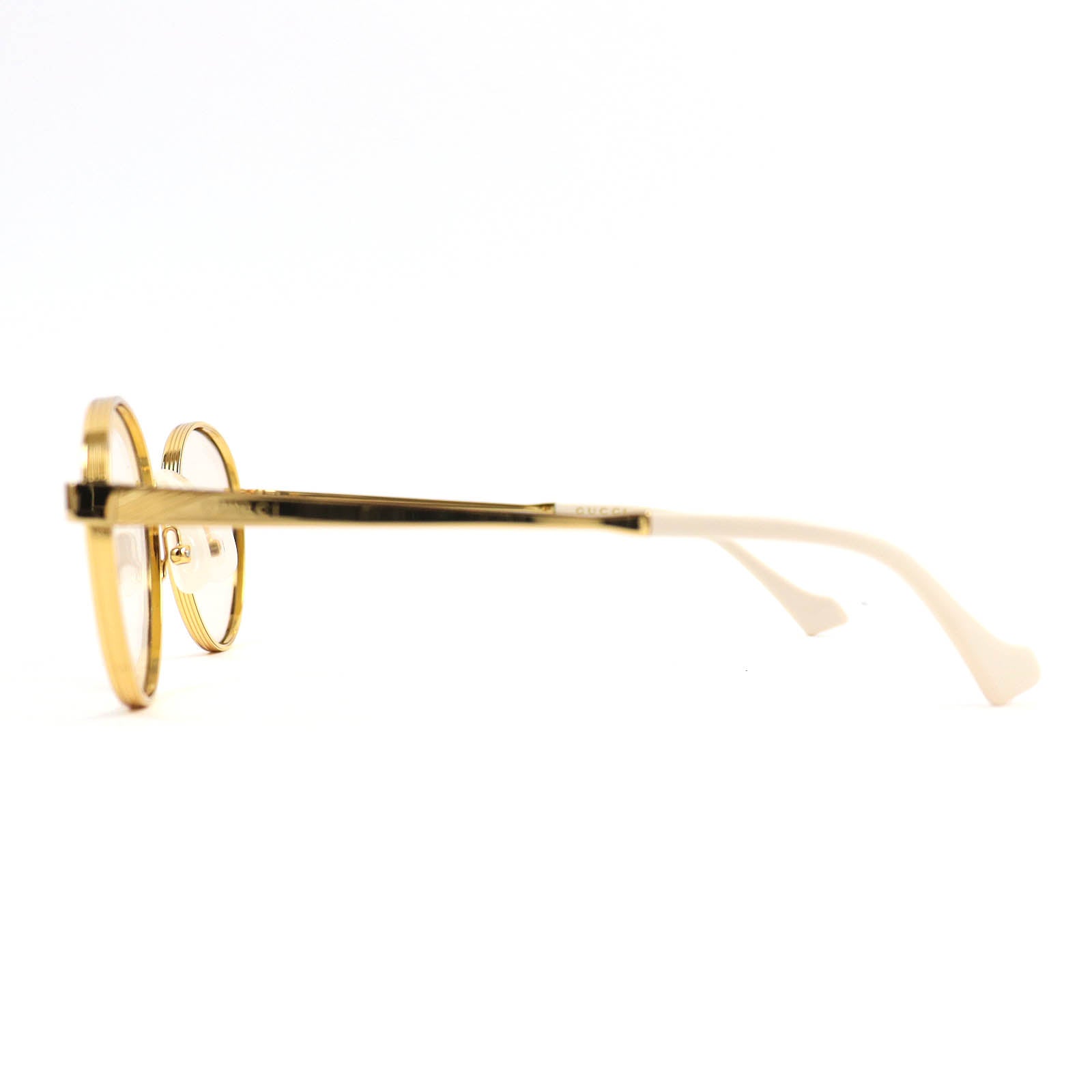 Gucci GG0872S Sunglasses Gold Off-white