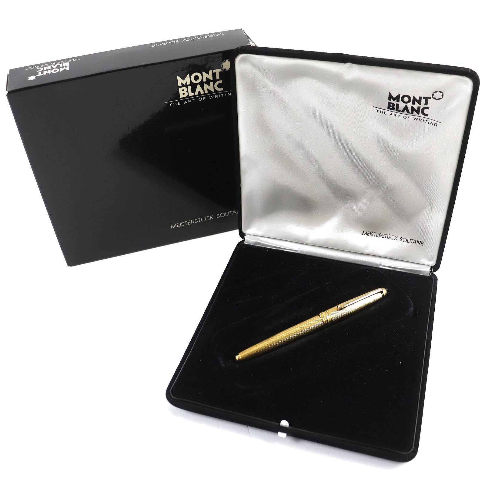 Montblanc Meisterstuck Solitaire 18K F Fountain Pen