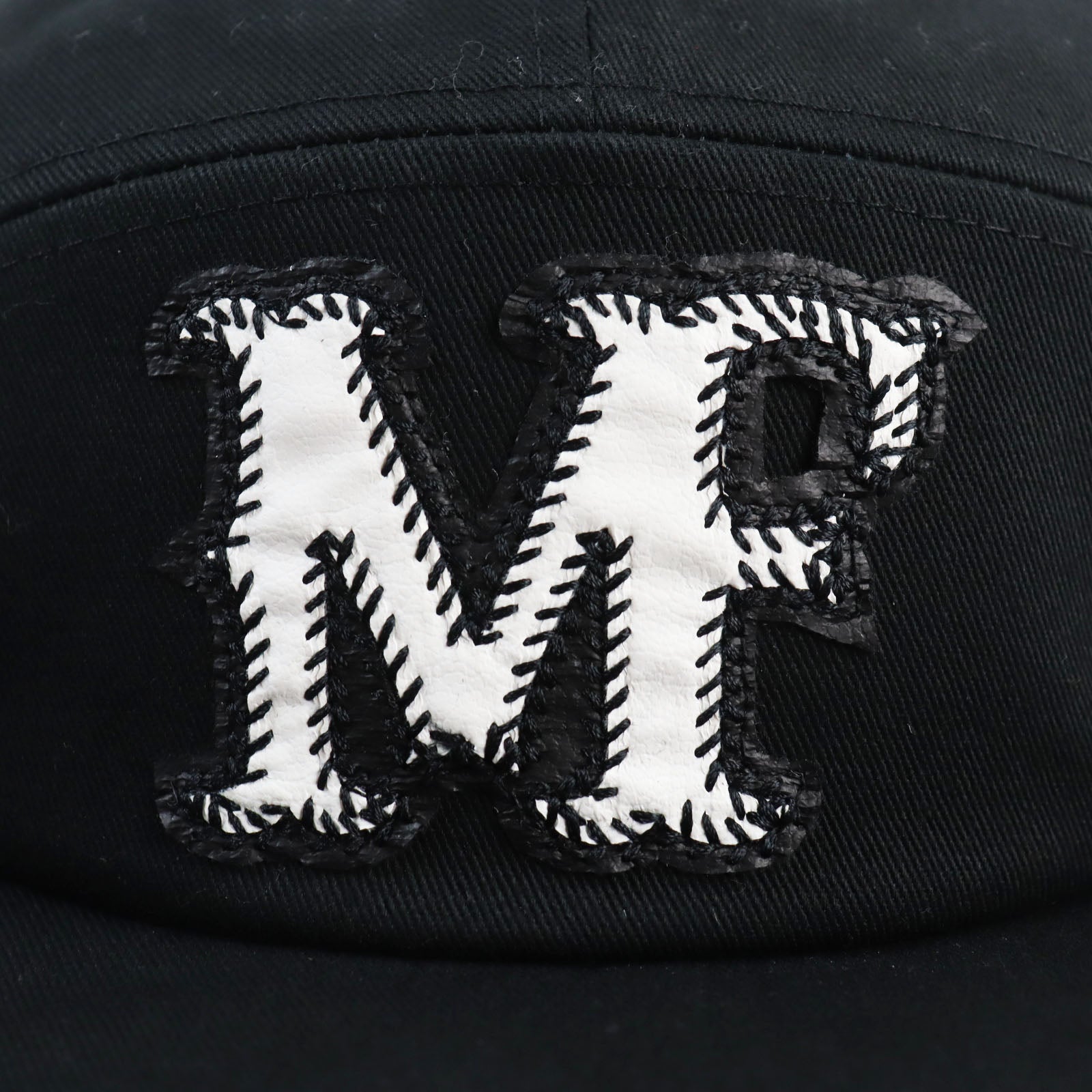 Moncler Genius Baseball Cap with Leather Logo