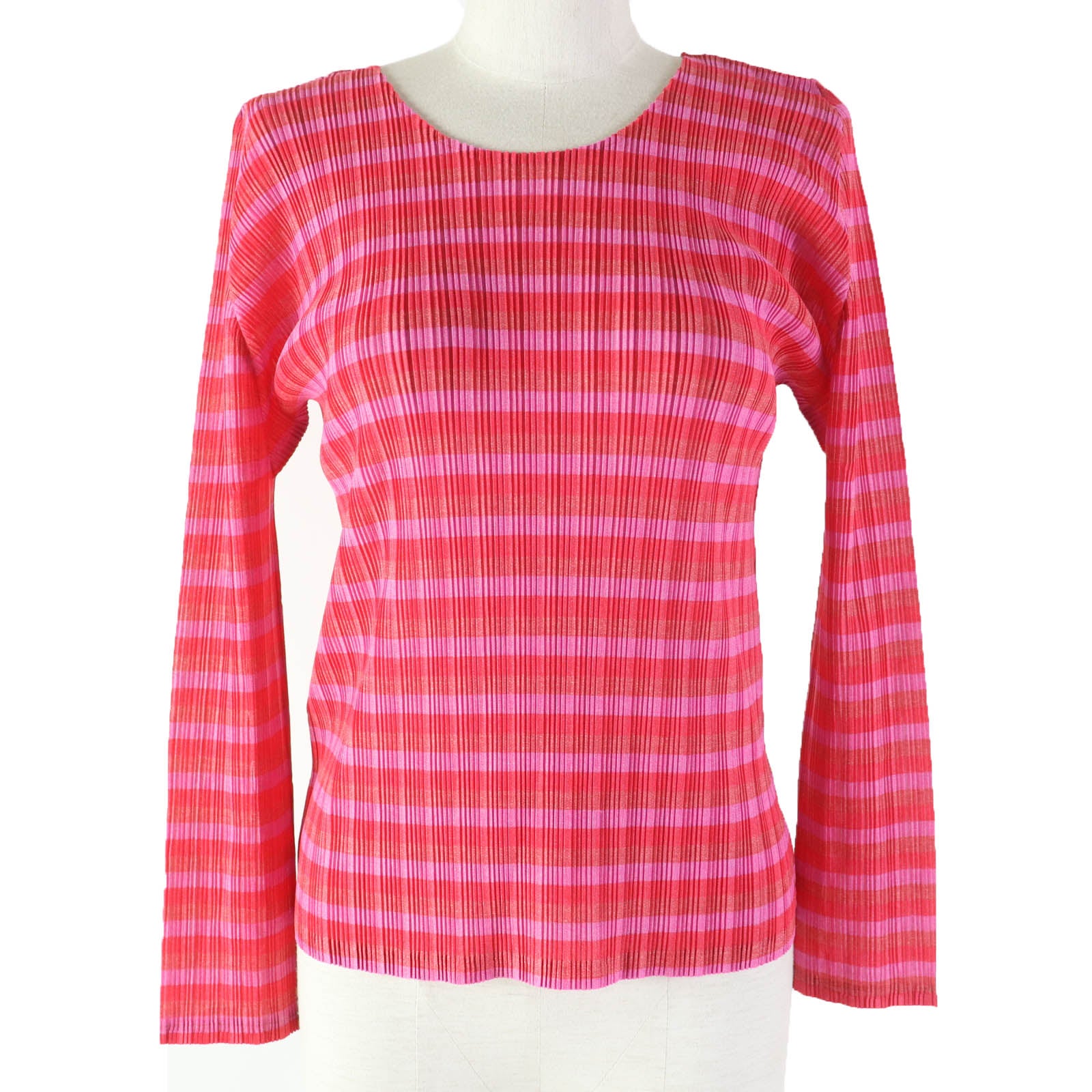 Issey Miyake Polyester Crew Neck Top