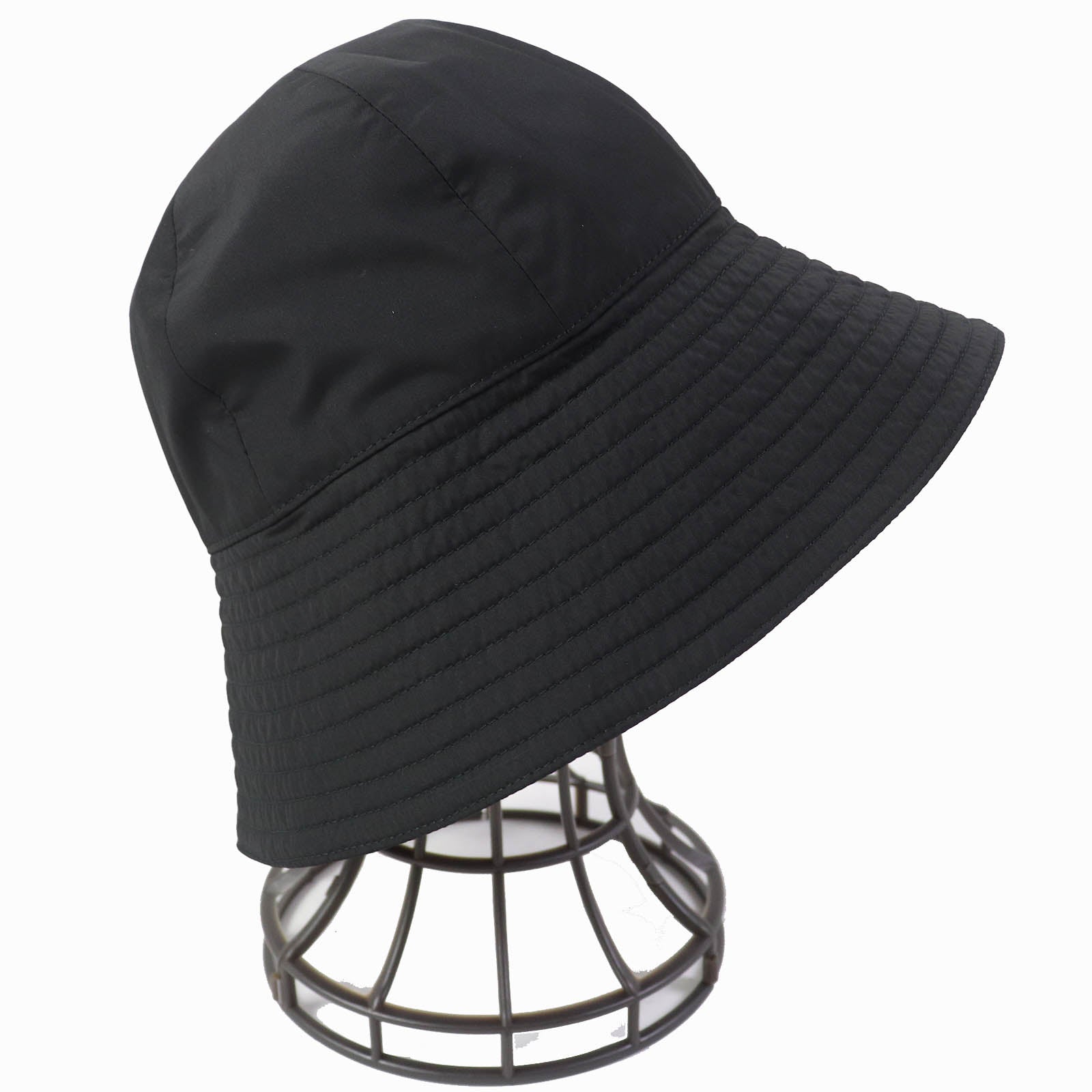 Gucci Double G Bucket Hat Black Gold M