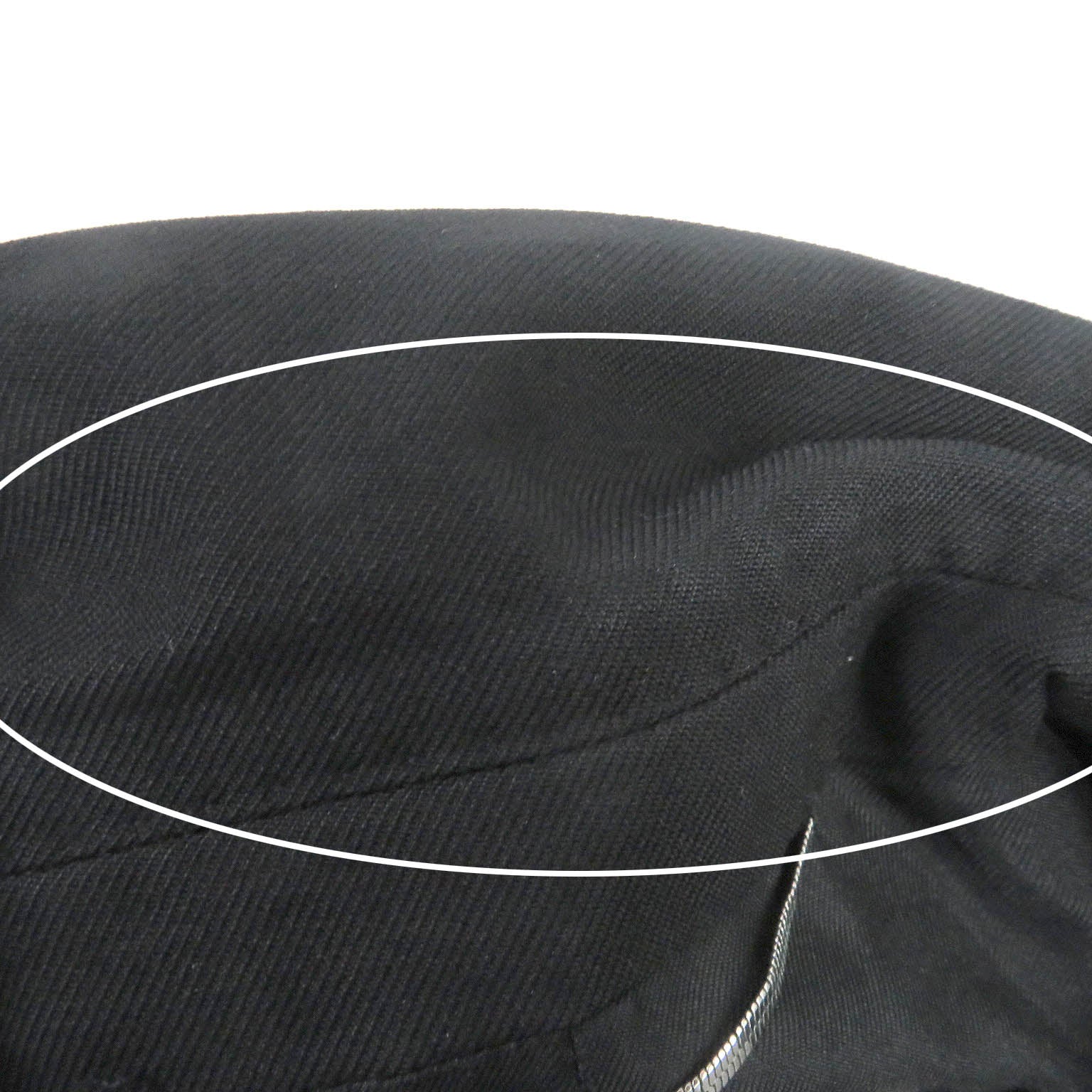 Saint Laurent Wool Cotton Blazer Jacket Black