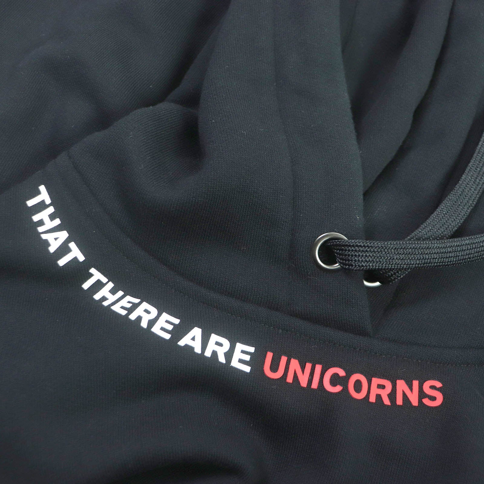 Burberry Cotton Unicorn Logo Hoodie Black S