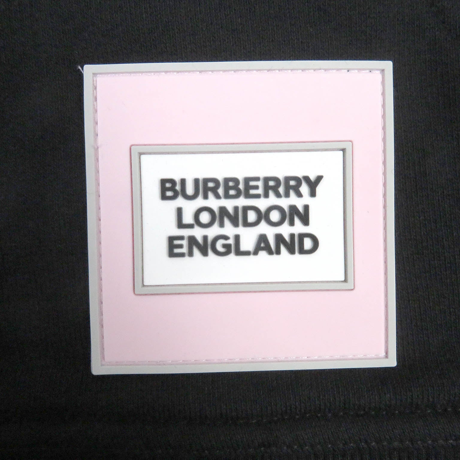 Burberry Cotton Unicorn Logo Hoodie Black S