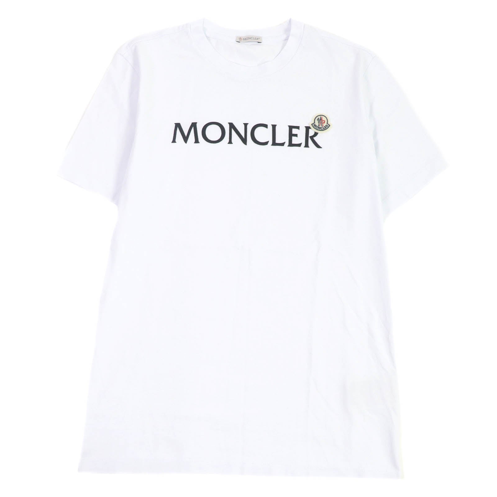 Moncler Cotton Crew Neck T-shirt White S