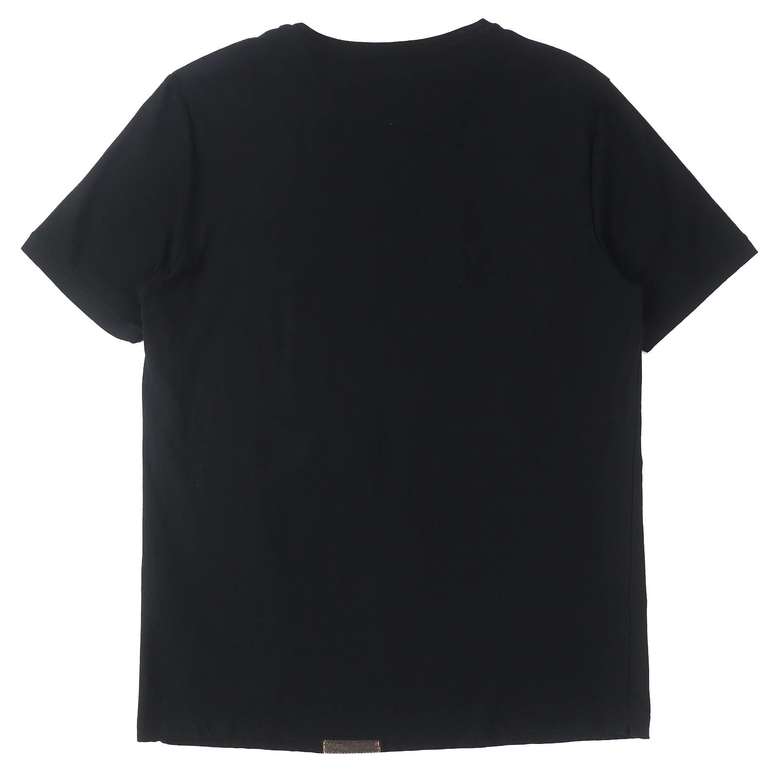 Fendi Jacquard Logo Glitter T-shirt Black XXL