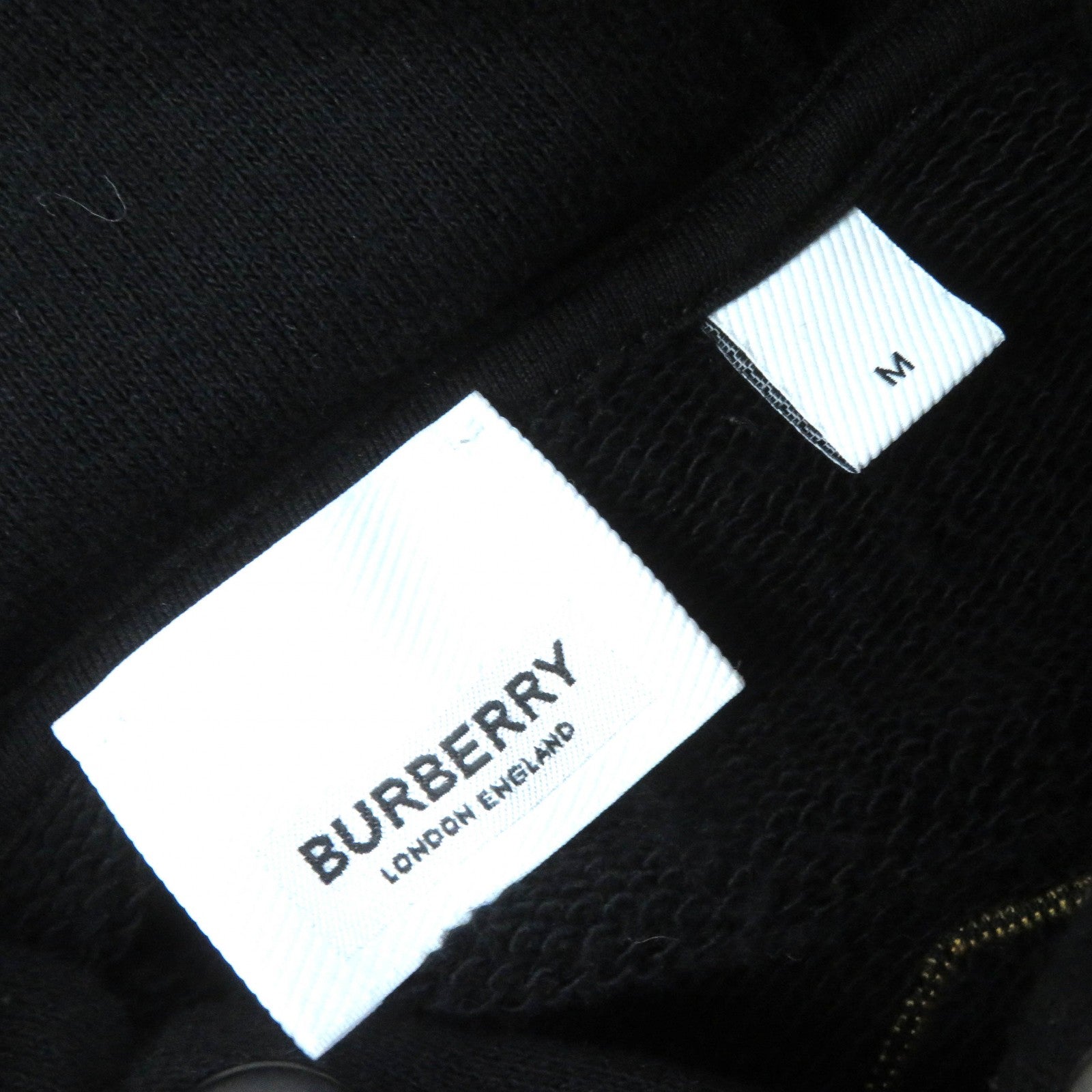 Burberry Cotton Glove Print Pullover Hoodie M