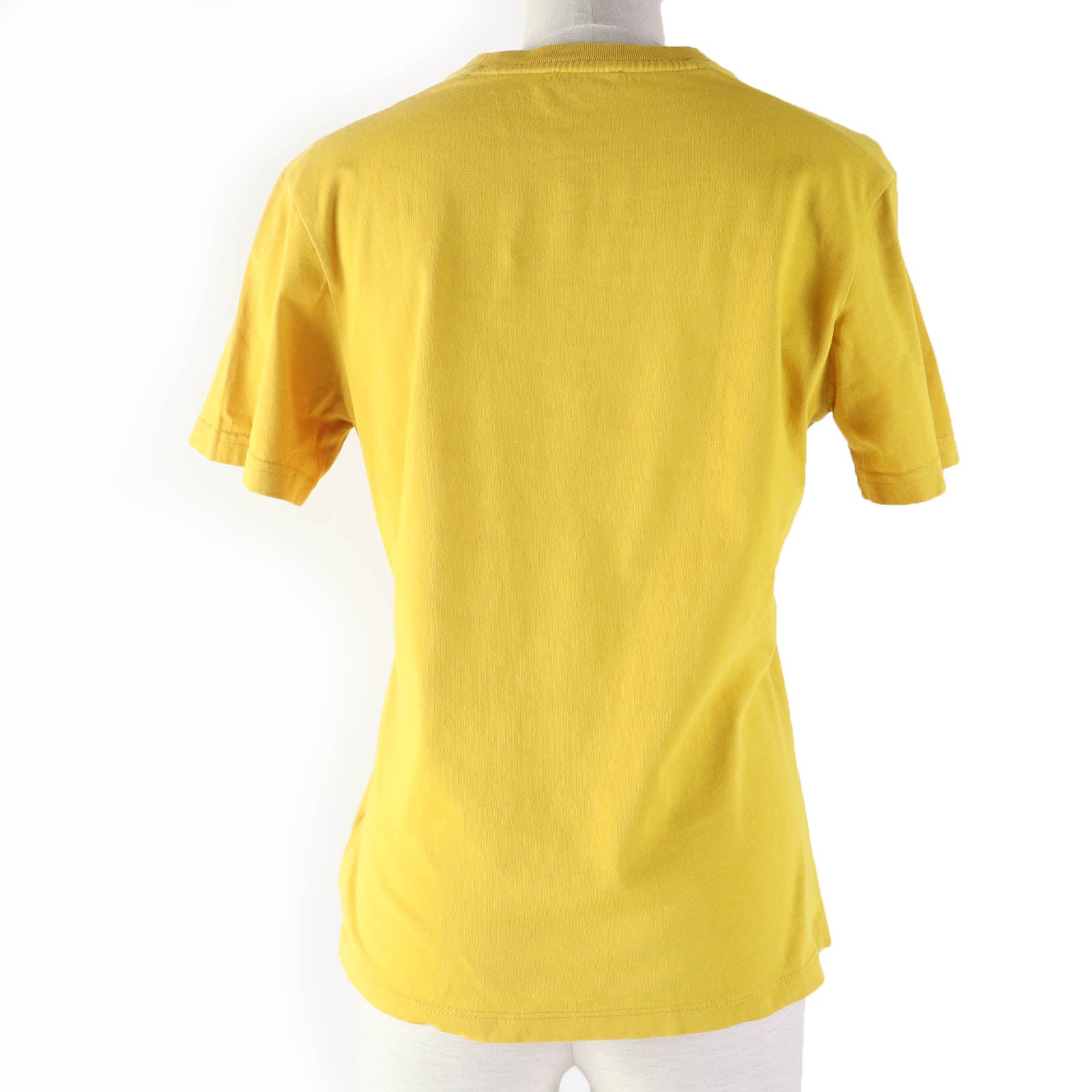 Moncler Cotton T-Shirt Mustard XS Women