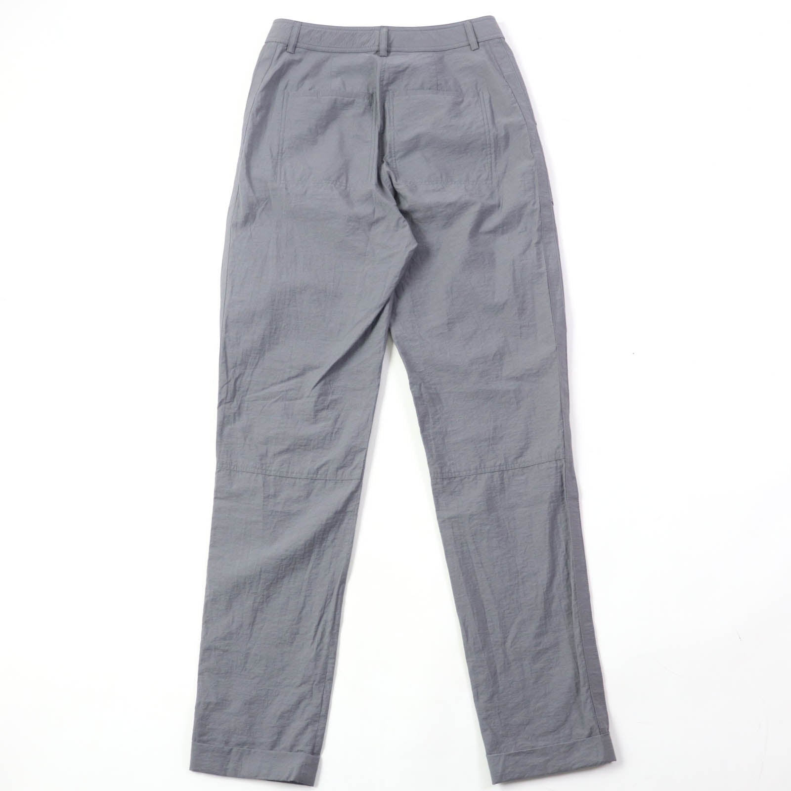 Loewe Cotton Nylon Design Pants Gray 34 Women