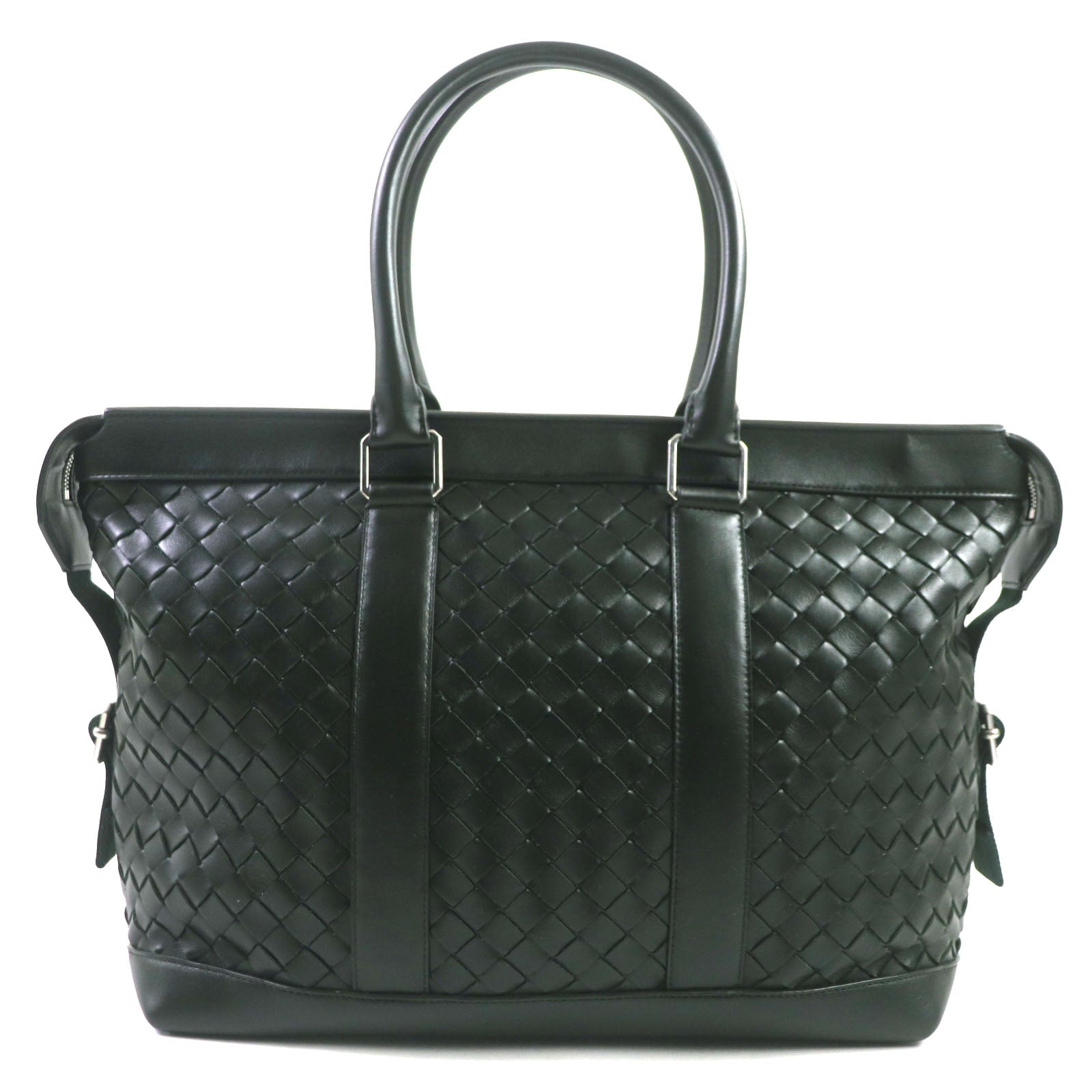 Bottega Veneta Leather Intrecciato Tote Bag