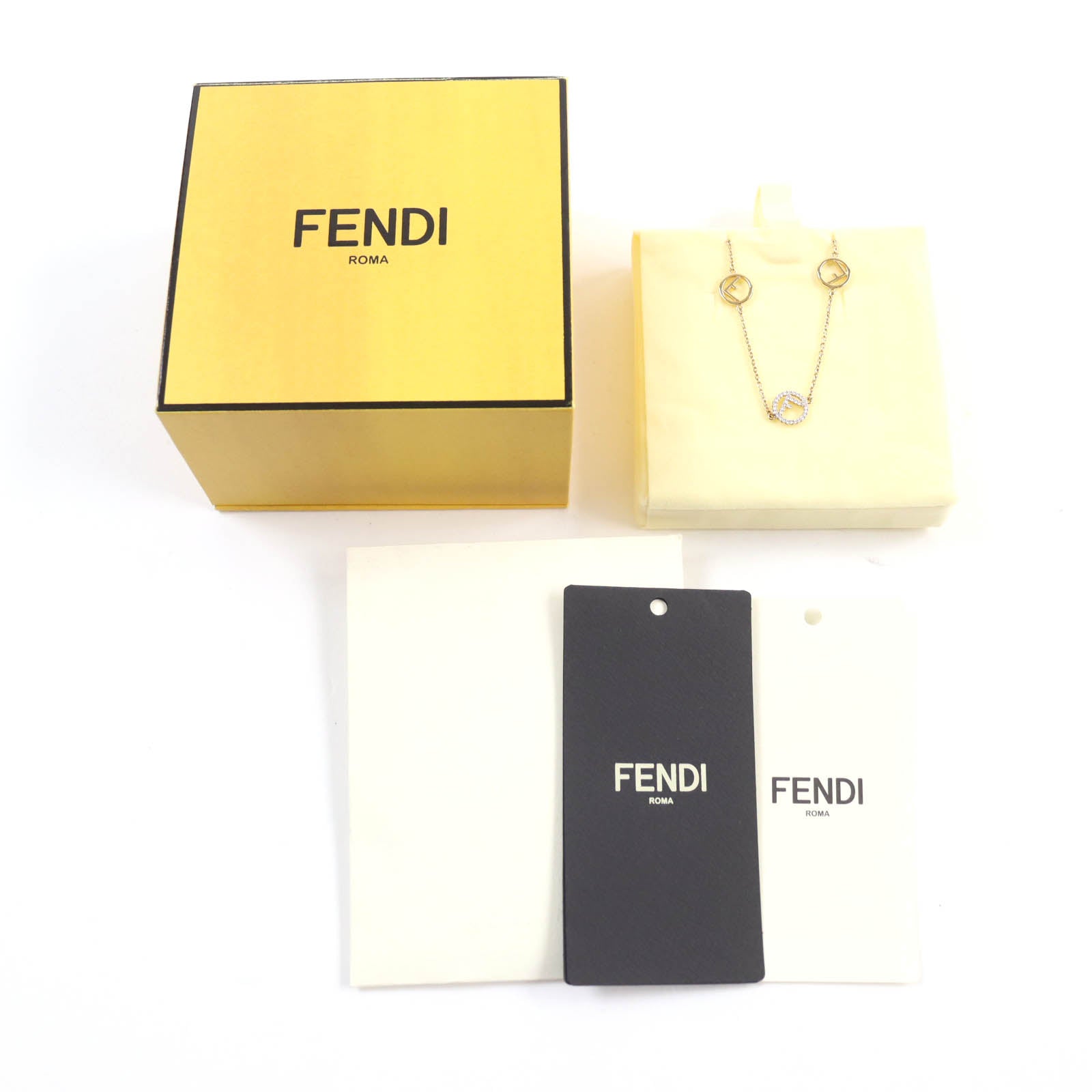 Fendi Rhinestone Necklace 1A3520