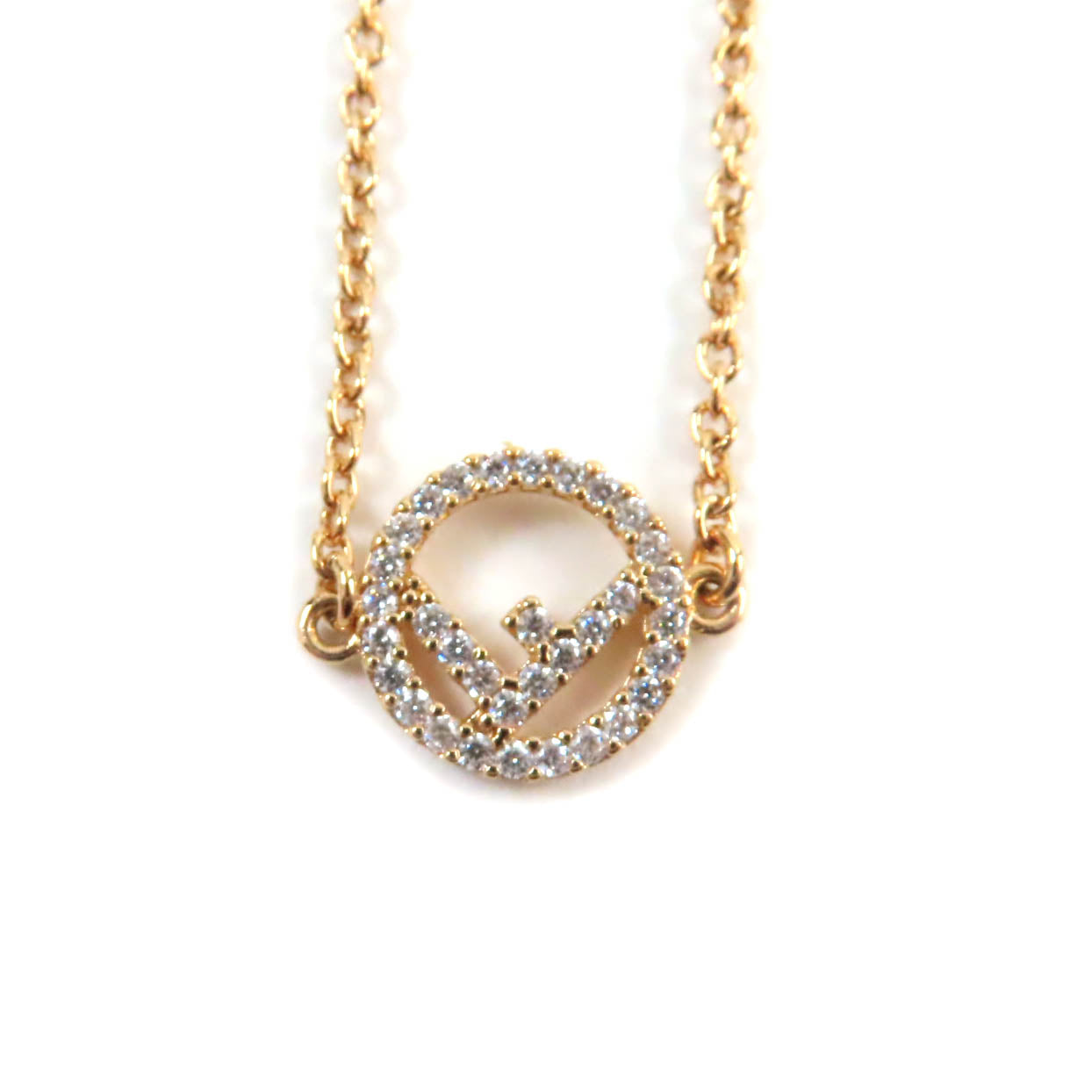 Fendi Rhinestone Necklace 1A3520