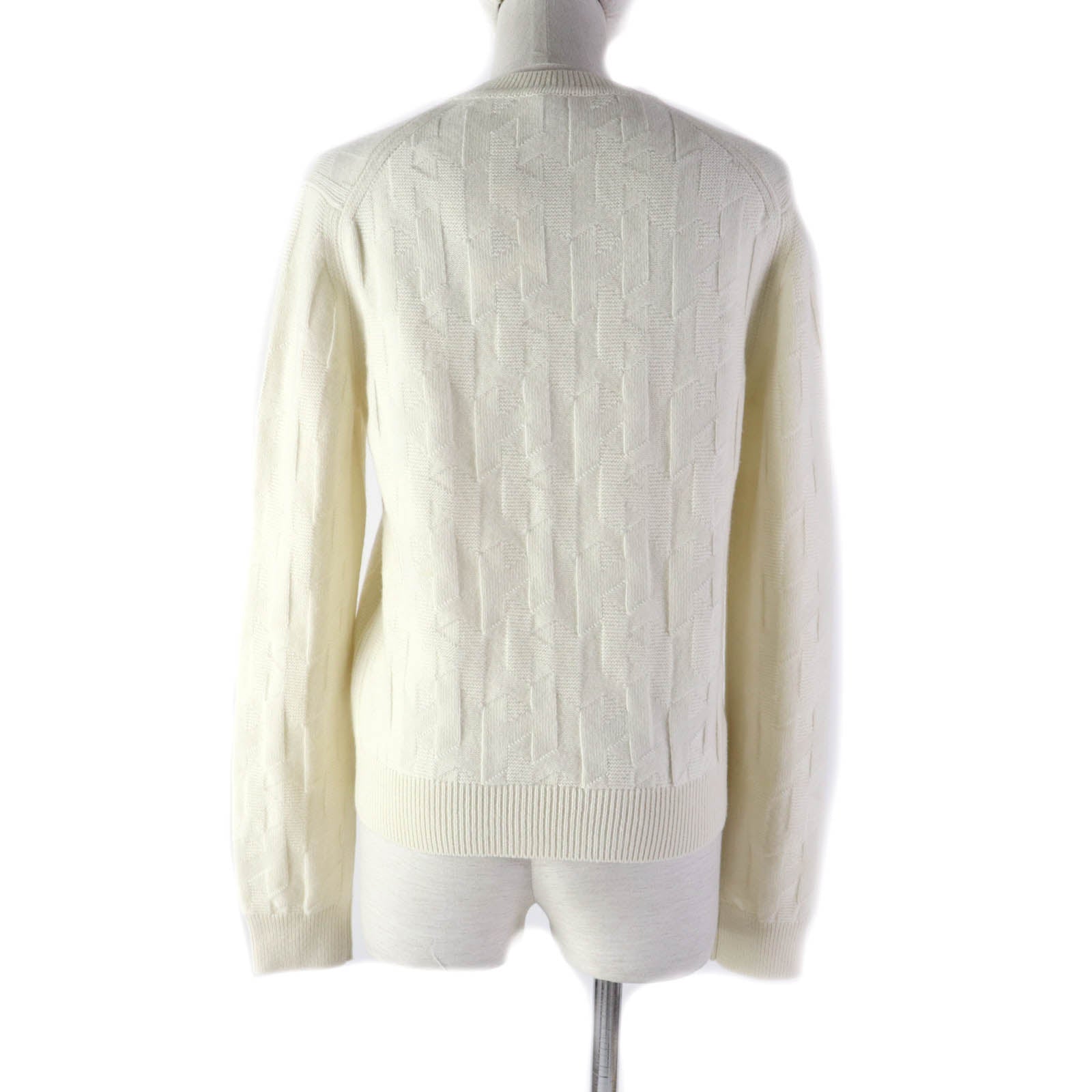 Hermes Wool H Design Crew Neck Knit Sweater