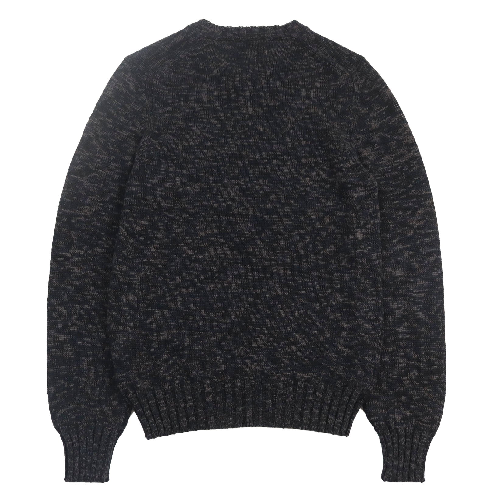 Settefili Cashmere Linen Cotton Sweater Black