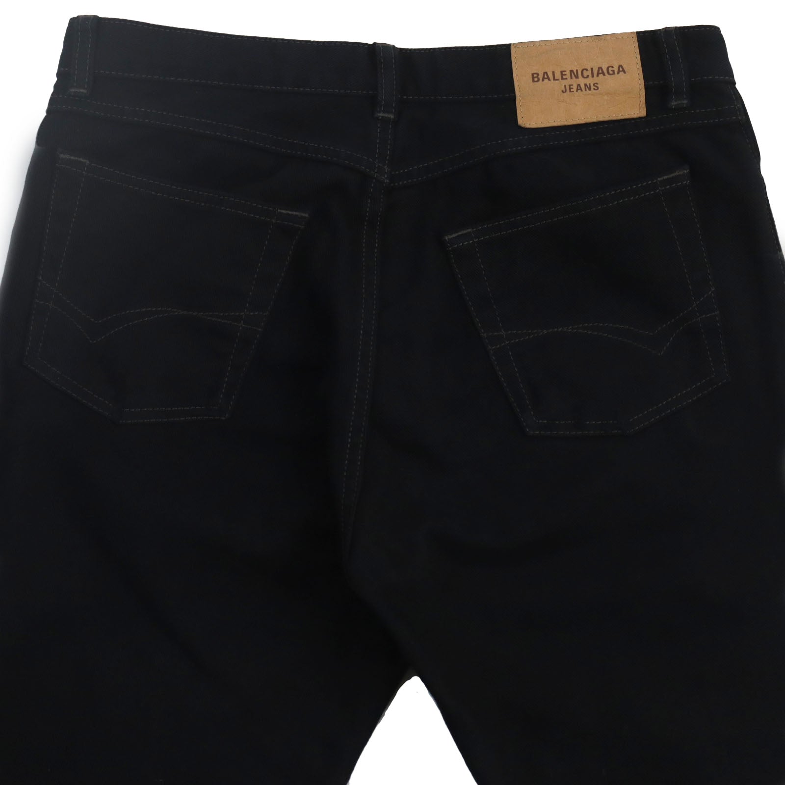 Balenciaga Super Fitted Jeans Black 30