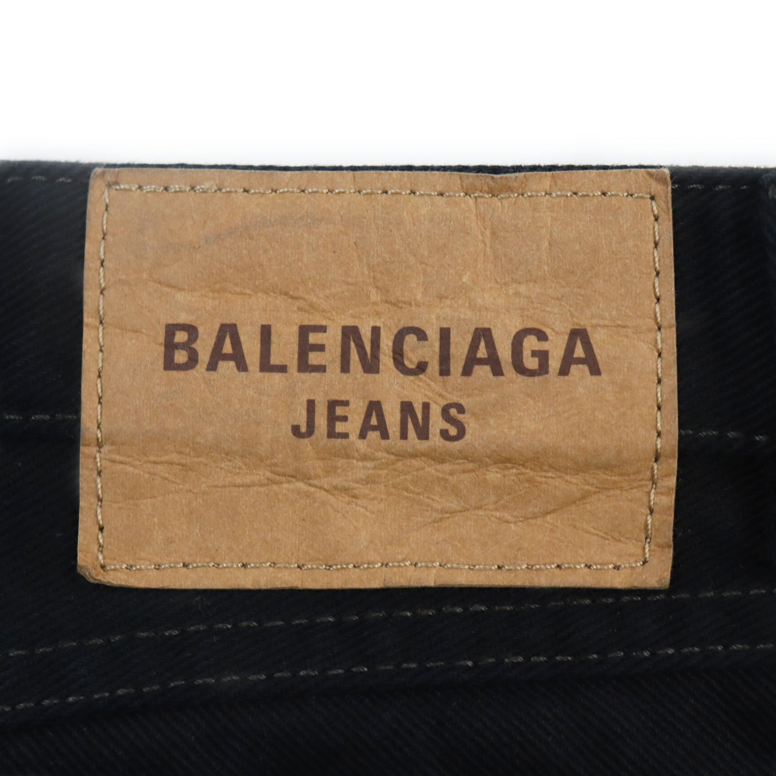 Balenciaga Super Fitted Jeans Black 30