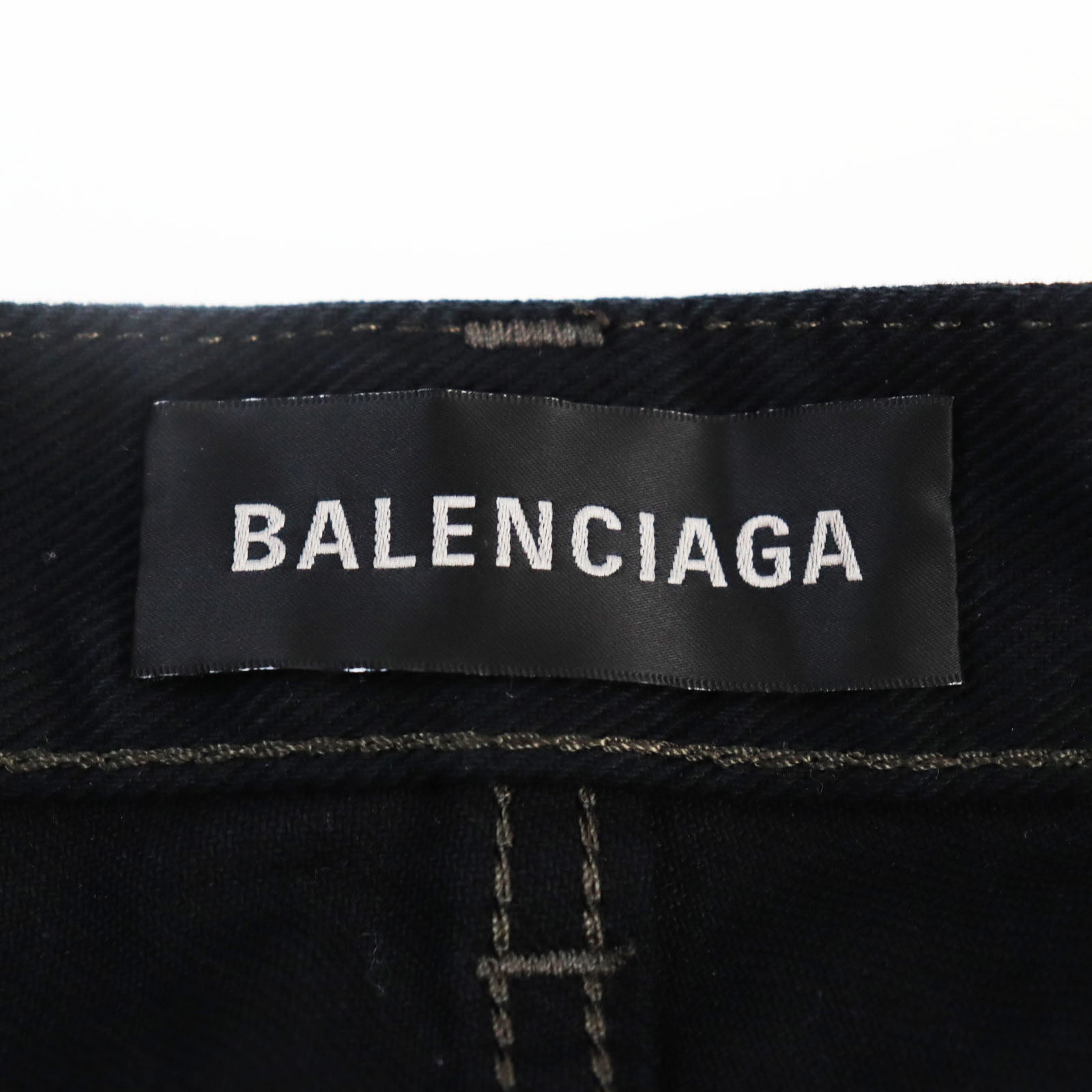 Balenciaga Super Fitted Jeans Black 30