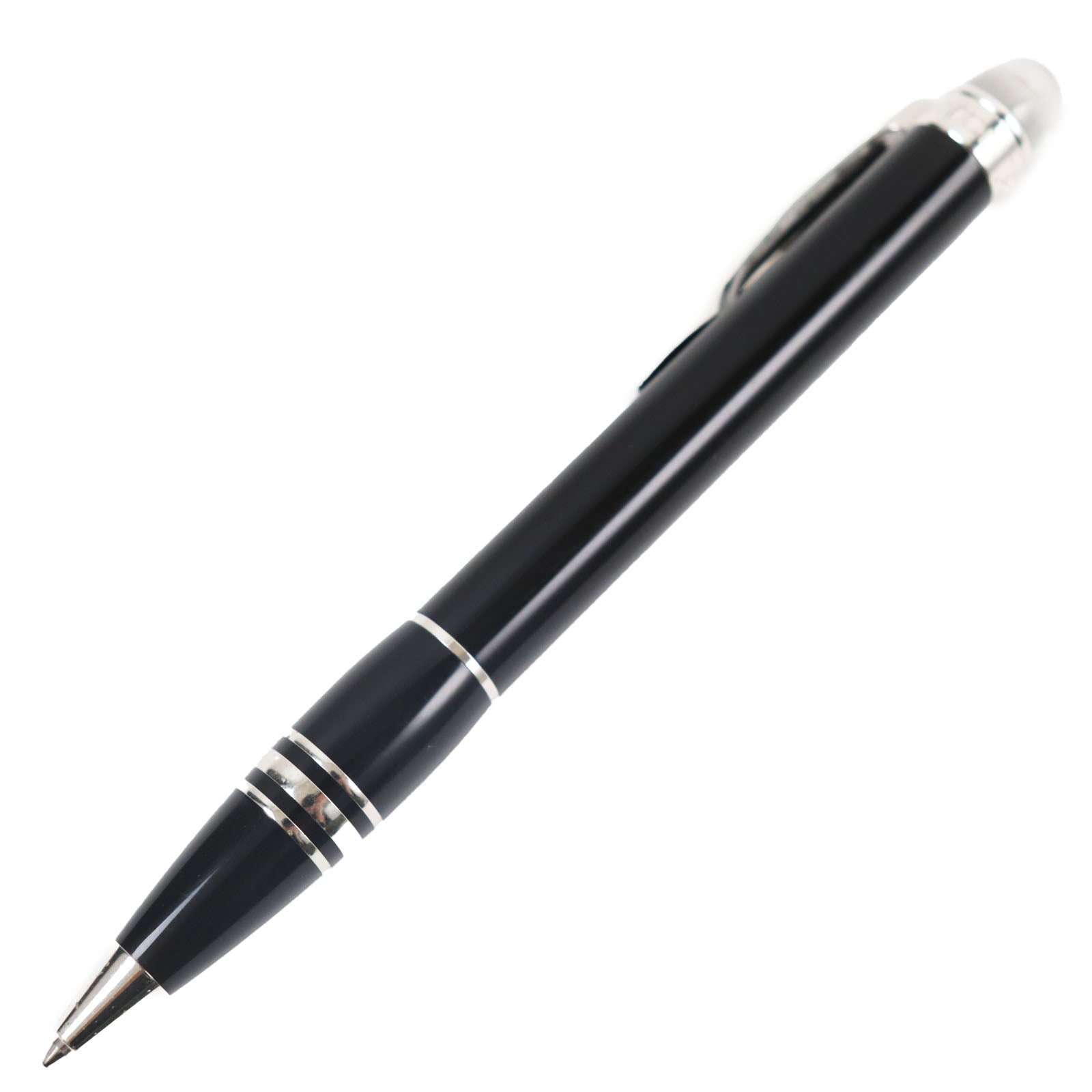 Montblanc Starwalker Ballpoint Pen Black Silver