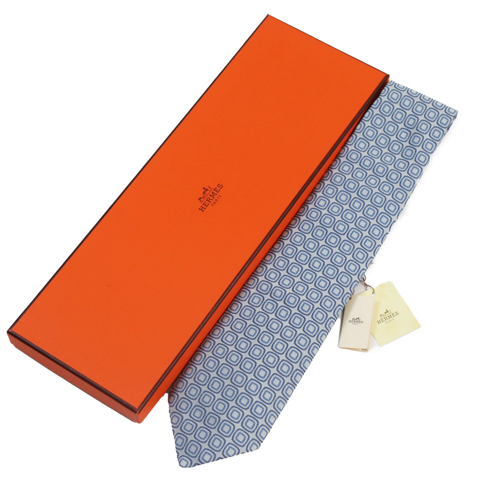 Hermes Silk Tie 100% Made in France