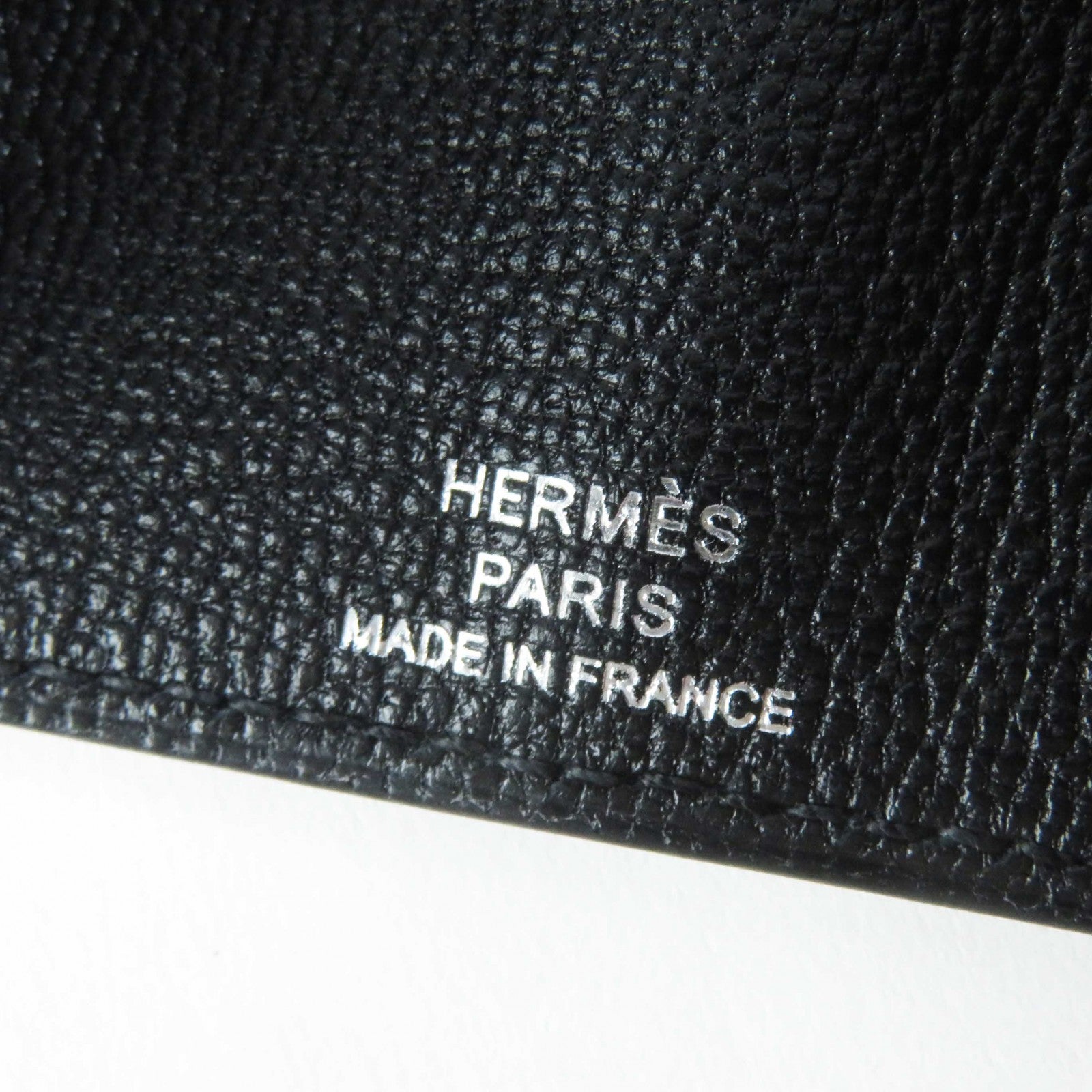 Hermes Chevre 4-piece Key Holder Black