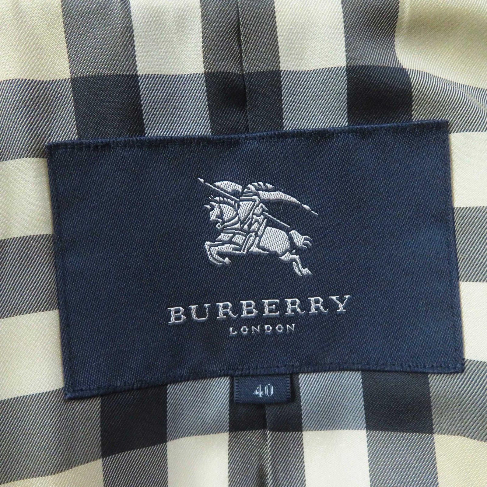 Burberry Quilting Coat Black Women