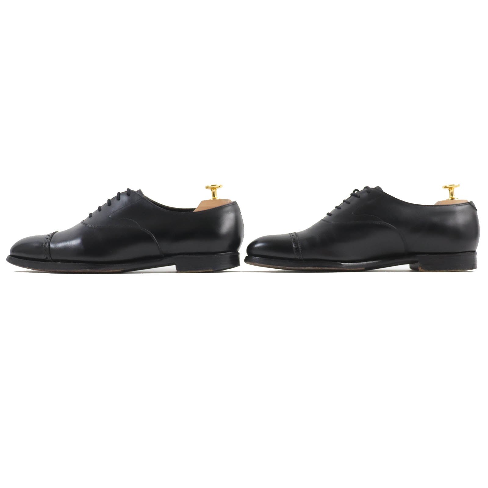 EDWARD GREEN Berkeley Cap Toe Leather Shoes