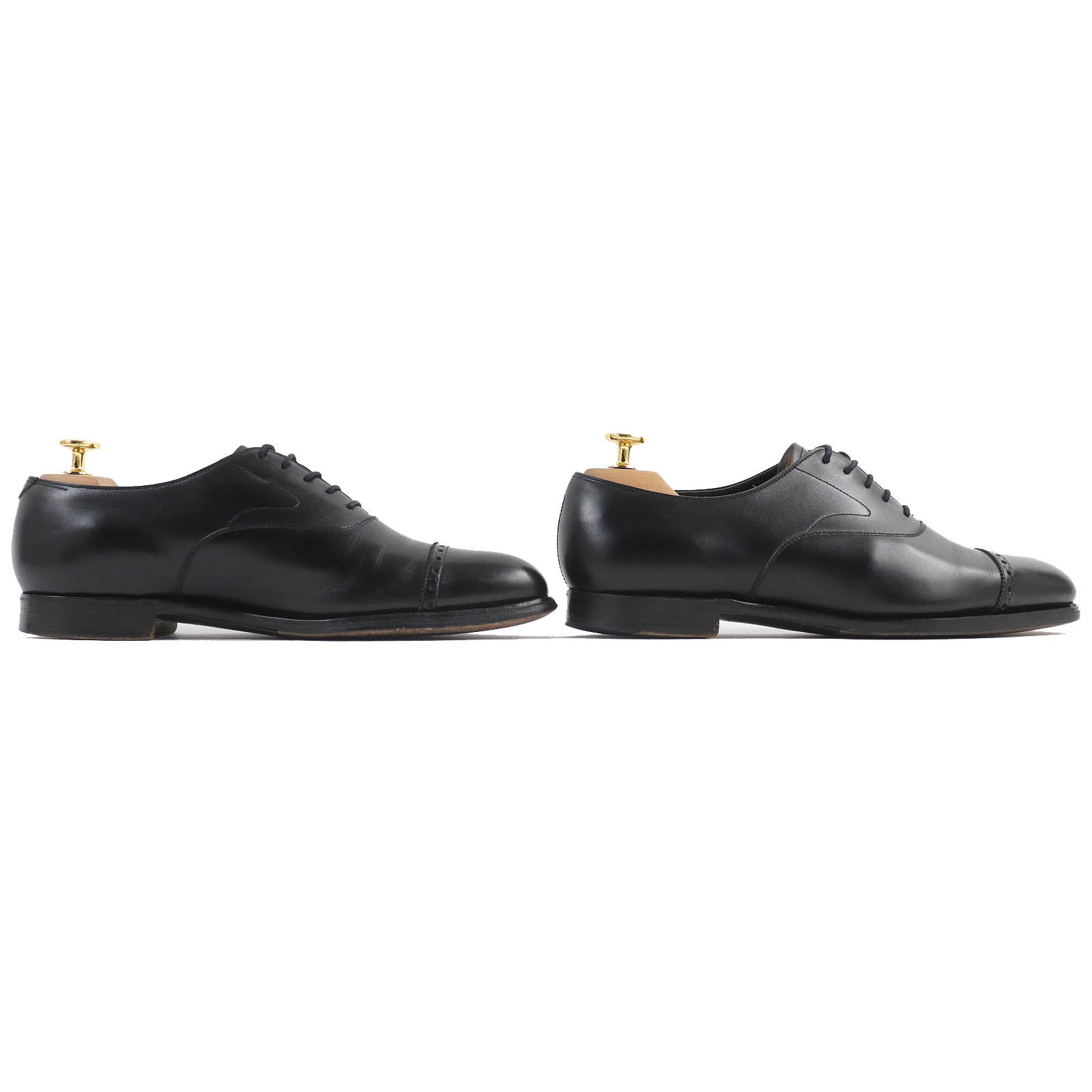 EDWARD GREEN Berkeley Cap Toe Leather Shoes