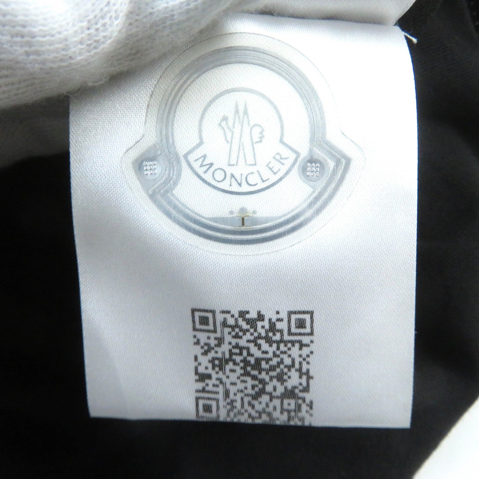 Moncler Cotton Logo Print T-shirt Black L