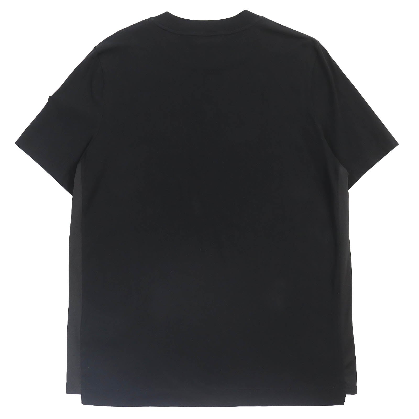 Moncler Cotton Logo Print T-shirt Black L