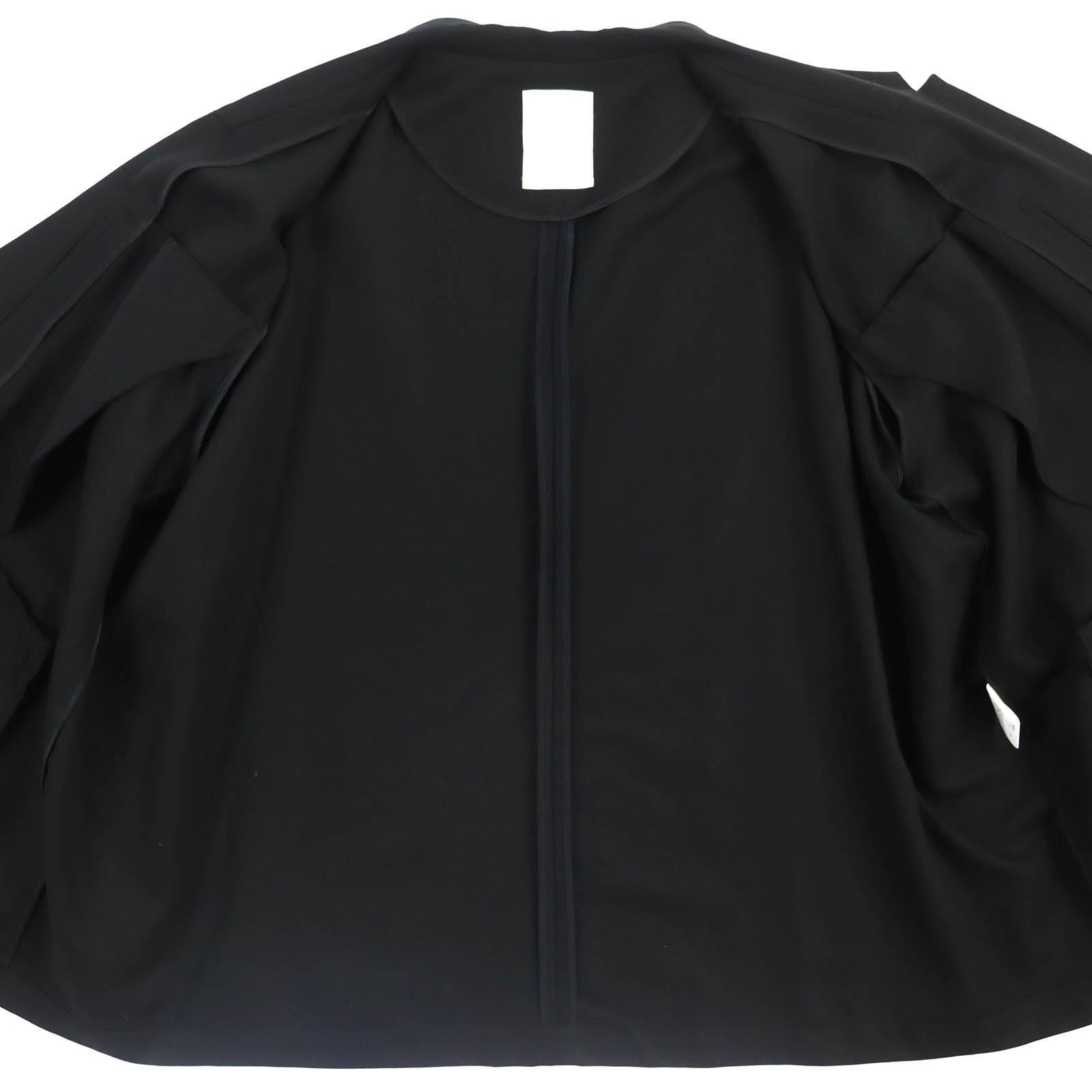 Whowhat Cotton Double Wide Jacket Black M