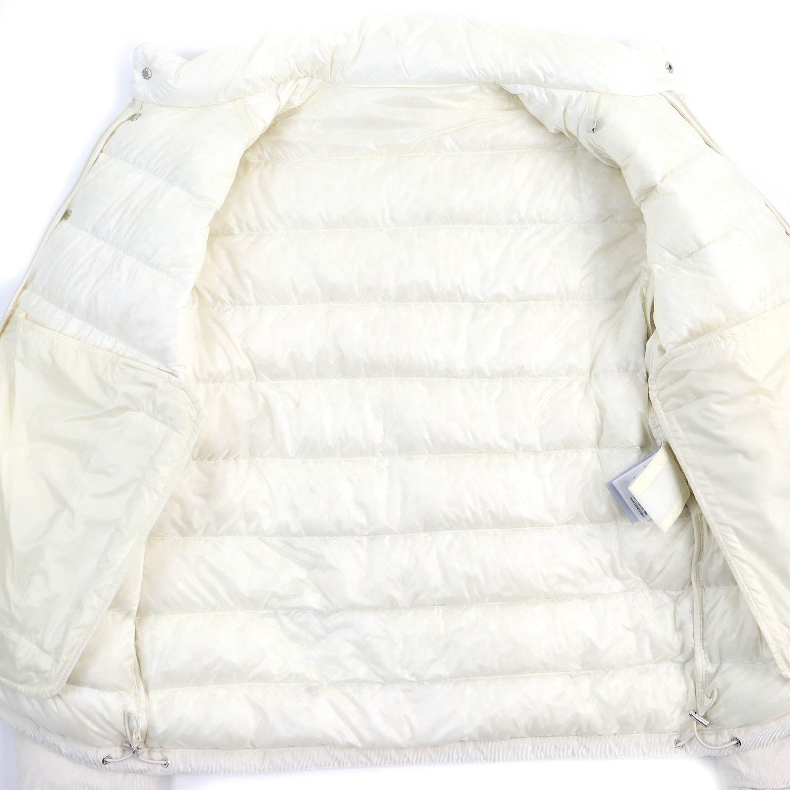 Moncler ROCHEBRUNE Down Jacket Off White