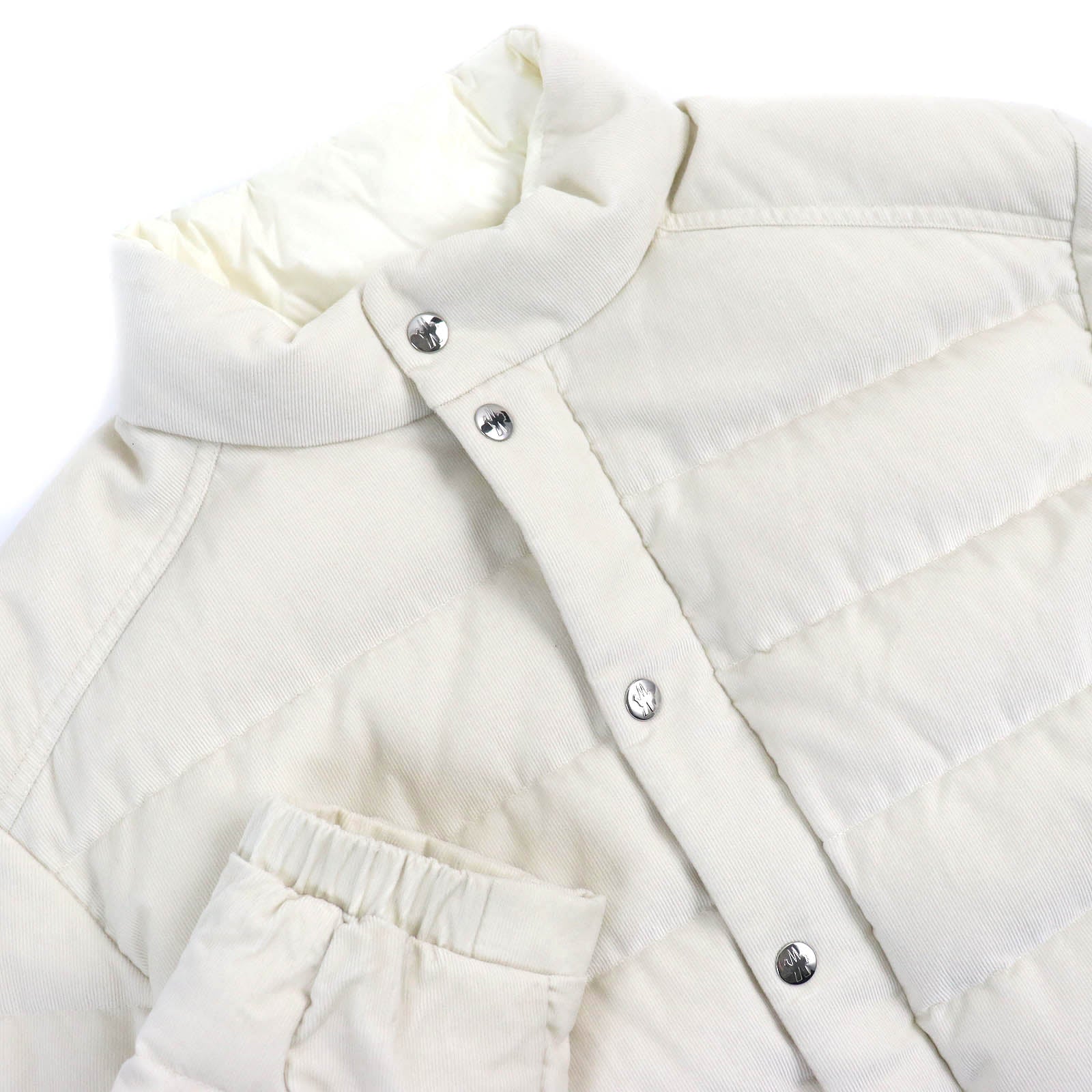 Moncler ROCHEBRUNE Down Jacket Off White