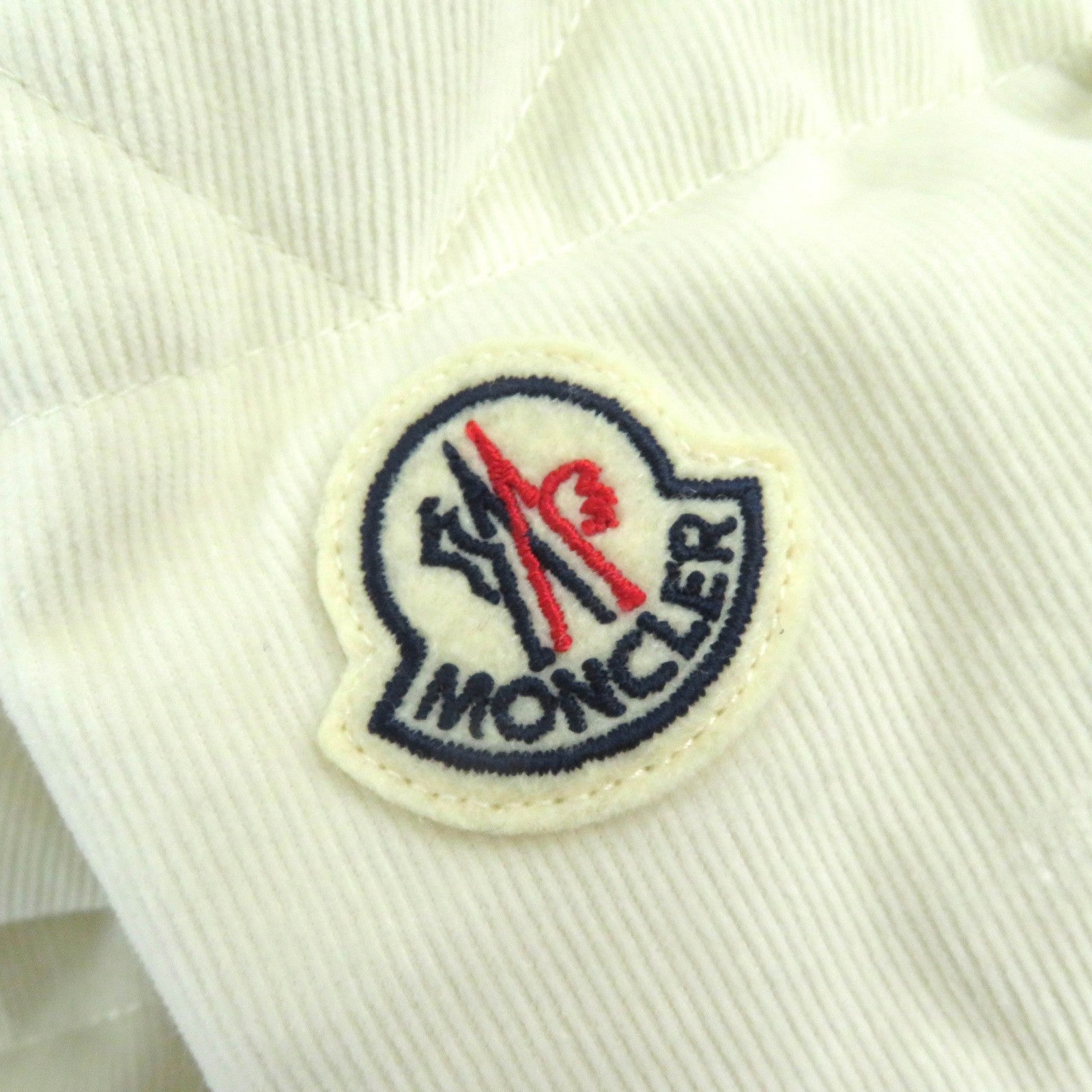 Moncler ROCHEBRUNE Down Jacket Off White