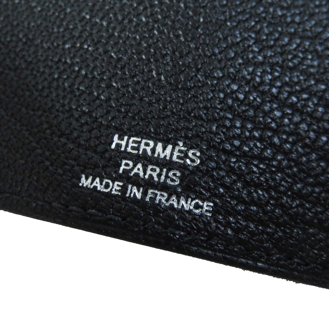 HERMES Shave Key Holder Black Silver