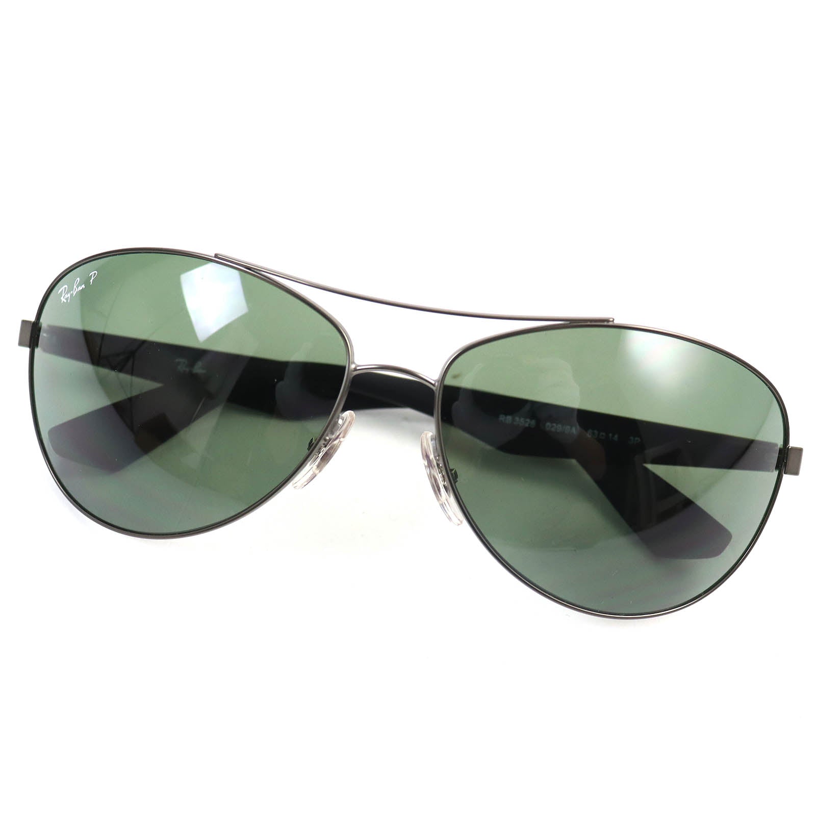 Ray-Ban RB3526 Dark Green Lenses Sunglasses